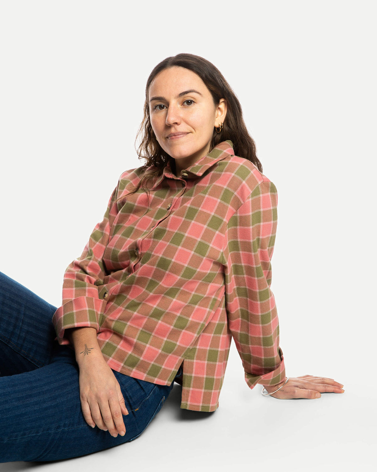 Flannelhemd Wide aus 100% Bio-Baumwolle von Matona
