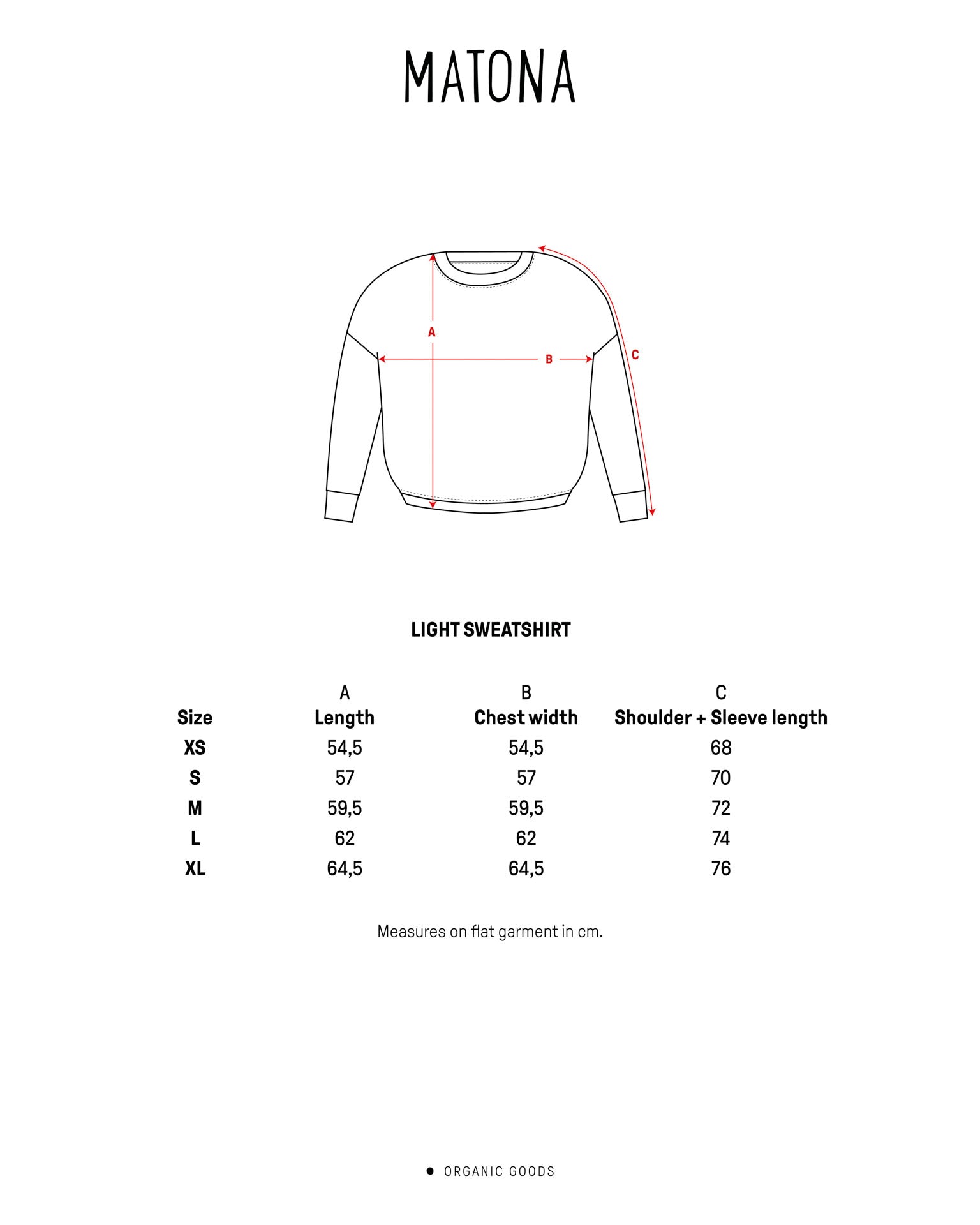 Grüner Sweater aus Bio-Baumwolle von Matona