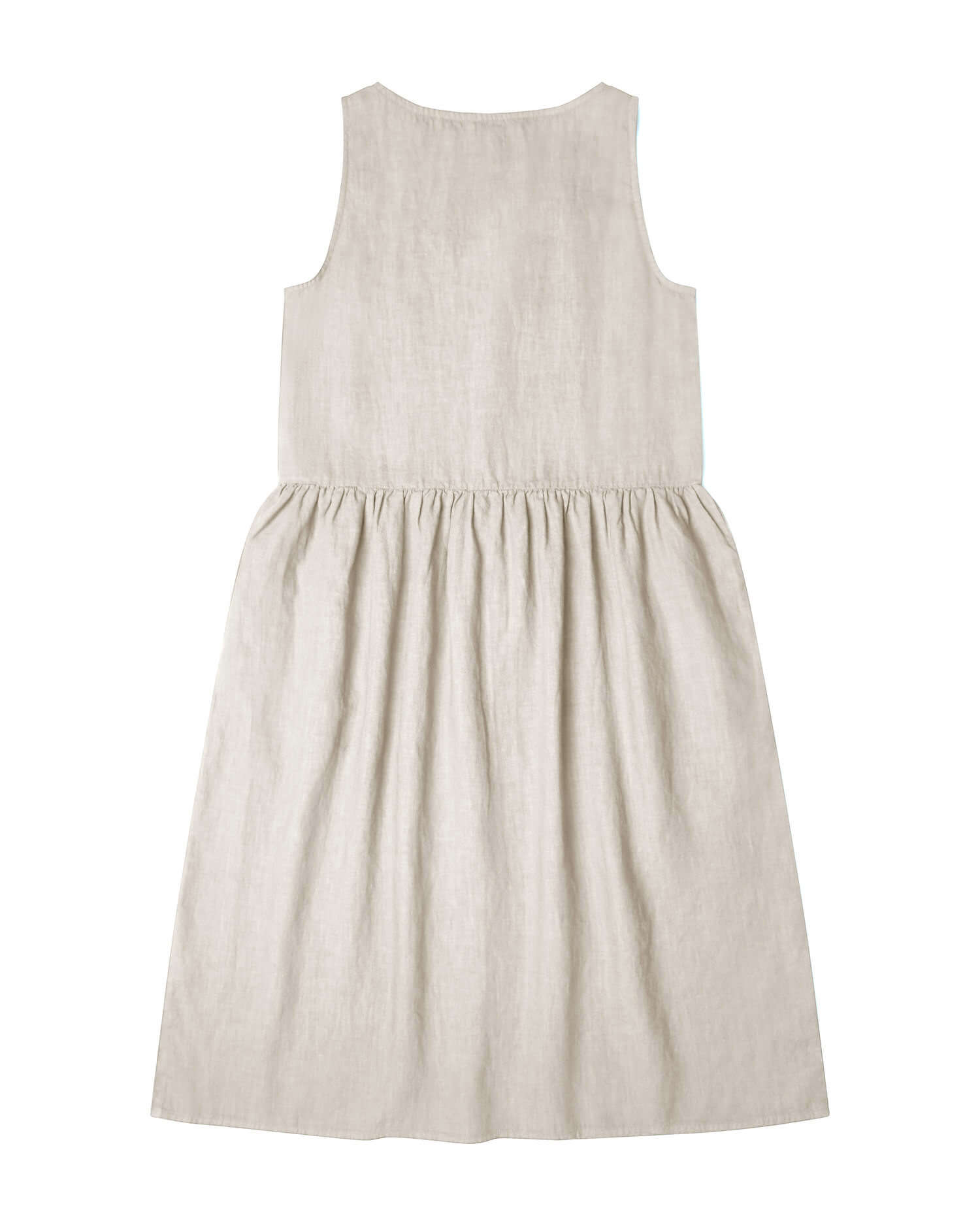 Beige linen dress by Matona