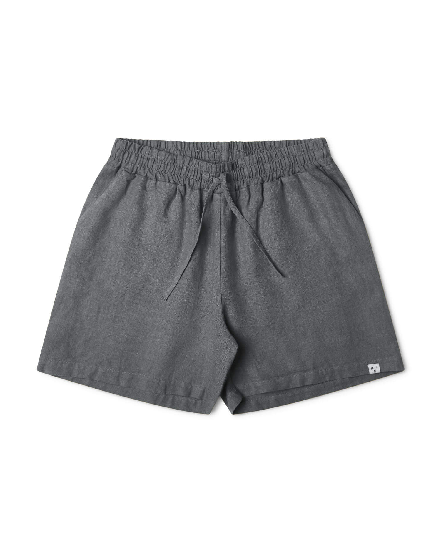 Blaue Shorts aus Leinen von Matona