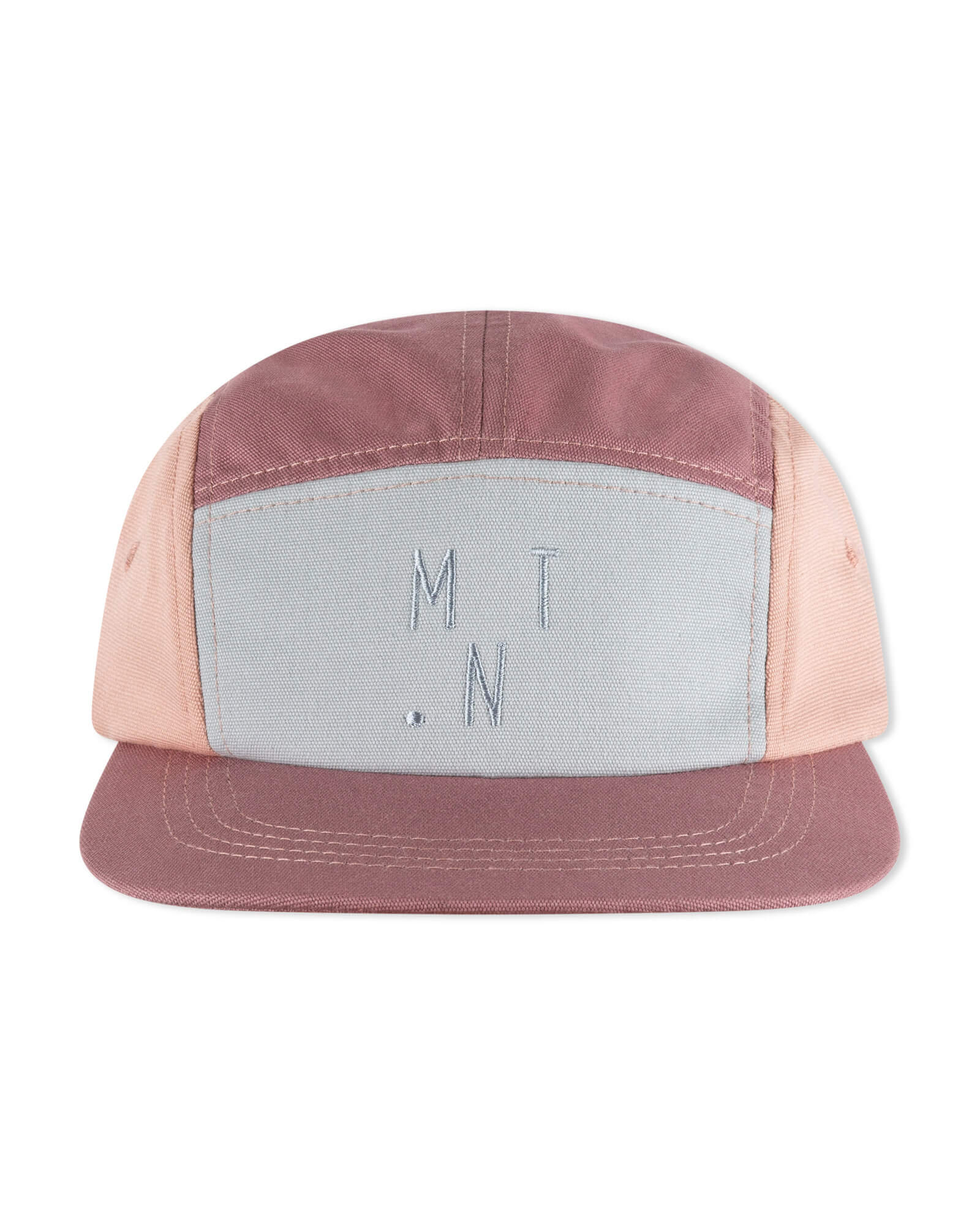 Rosa Cap 5-Panel aus Bio-Baumwolle von Matona