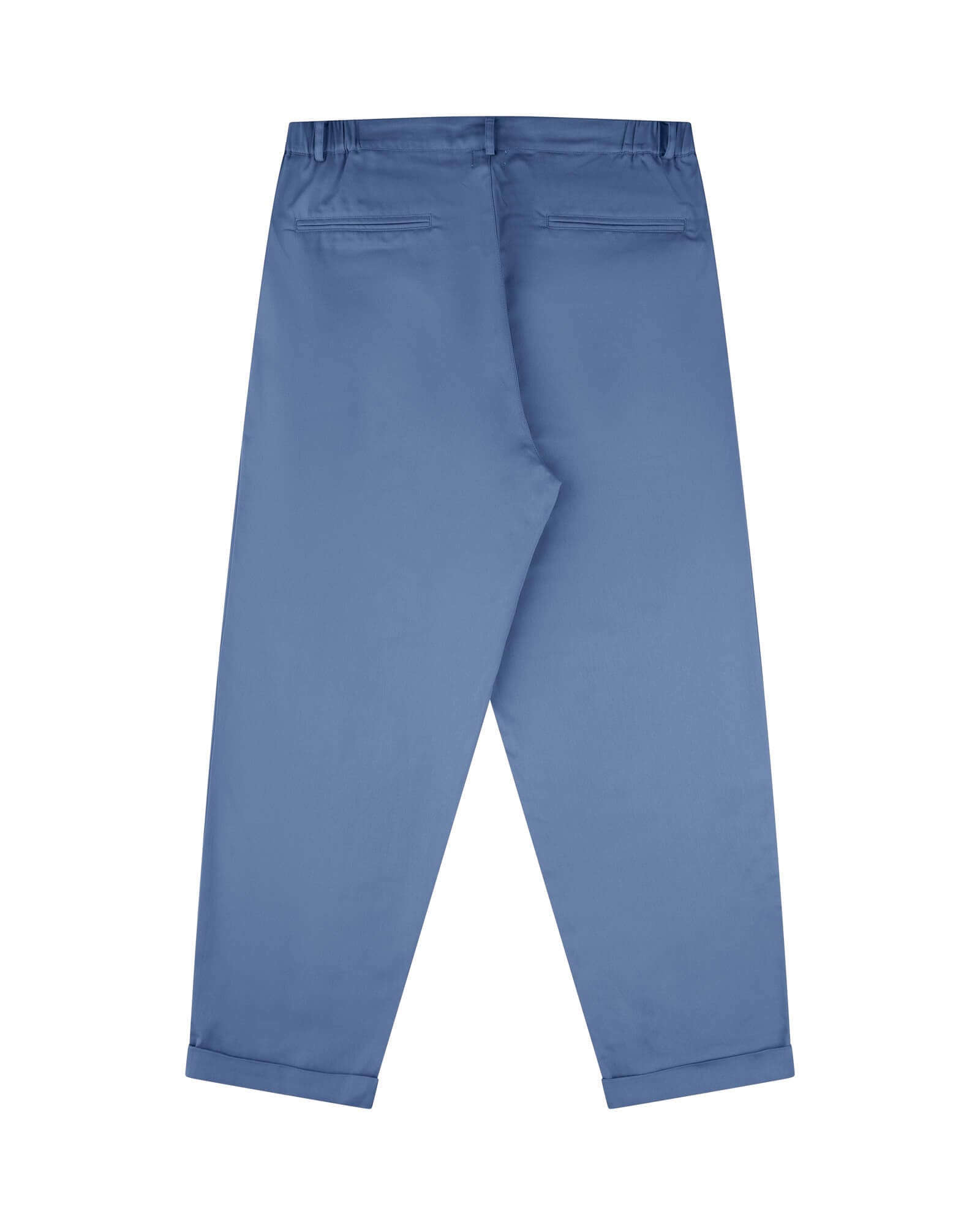 Pantalon en sergé de coton bleu de Matona