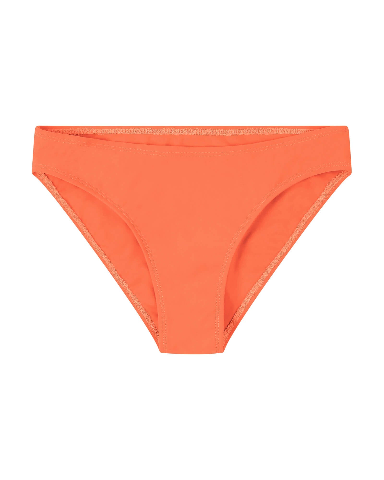 Orange nylon bikini bottoms from Matona