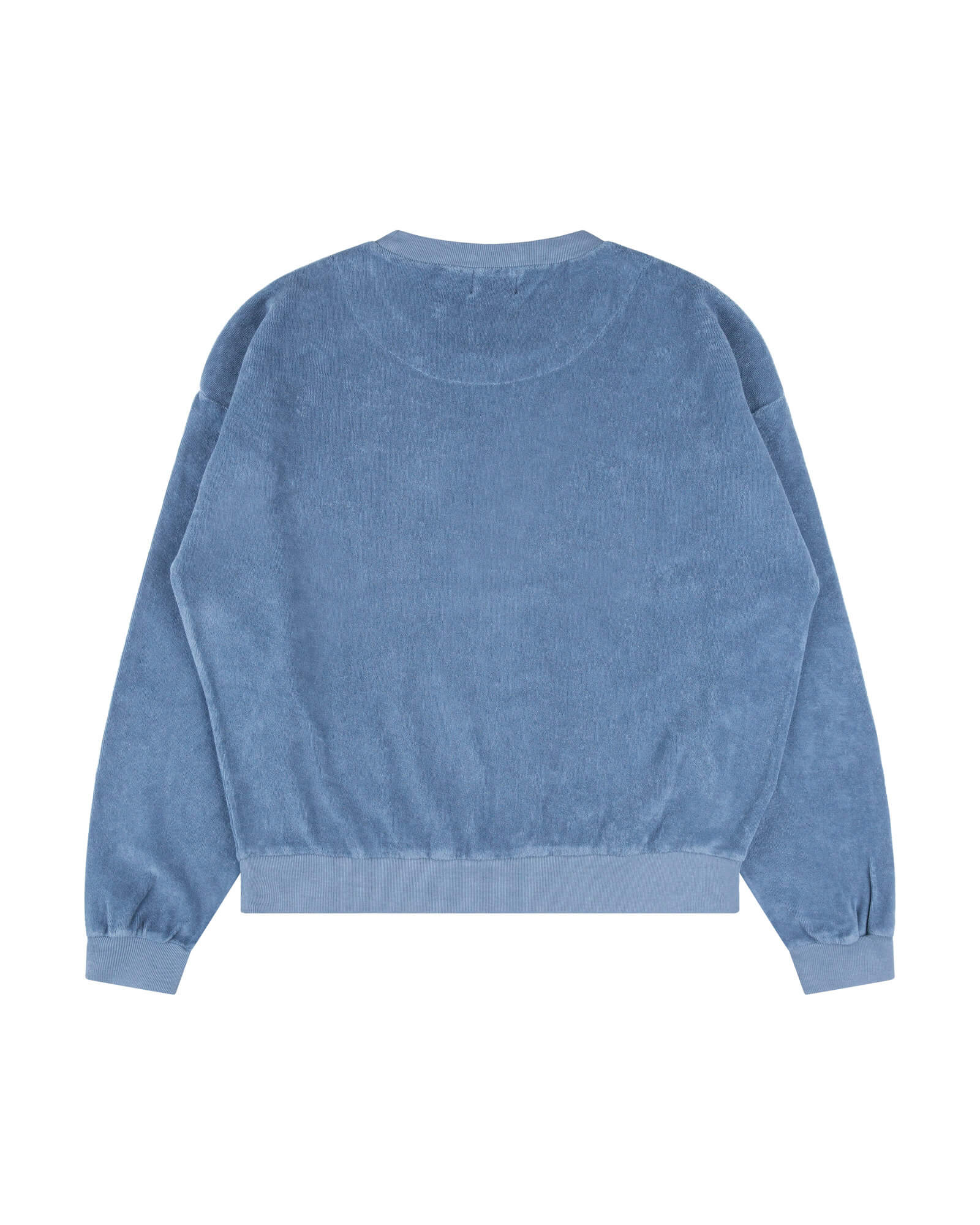 Hellblauer Sweater aus Bio-Baumwolle von Matona