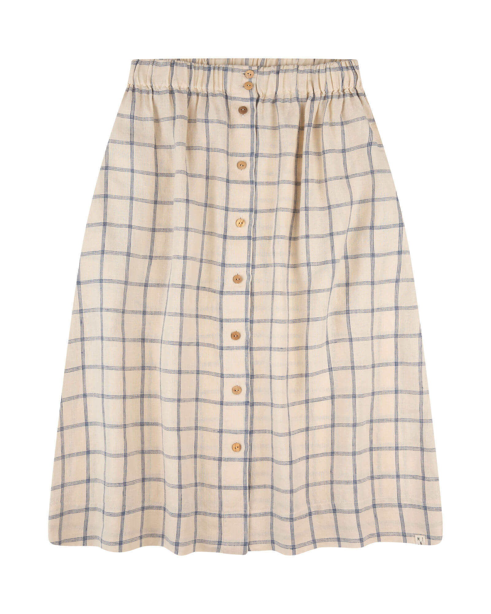 Checked midi skirt by Matona