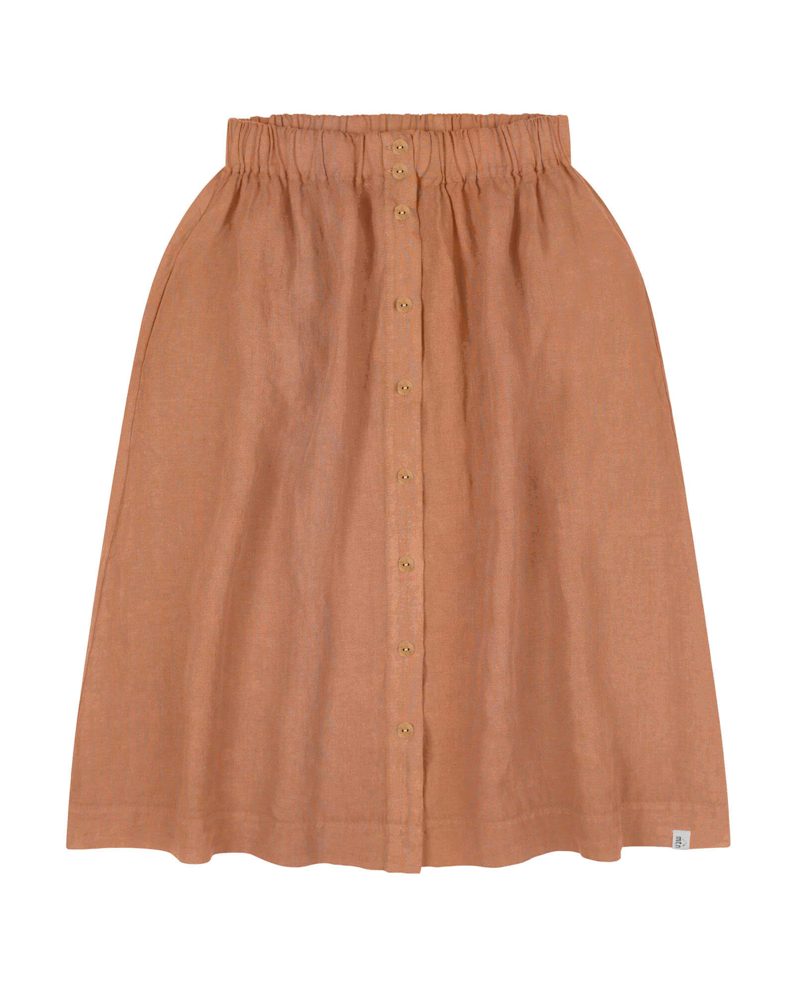 Brown midi skirt by Matona