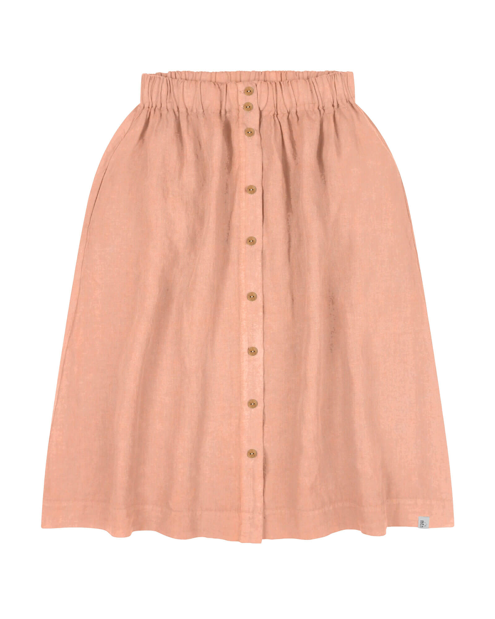 Rosé Midi Skirt by Matona