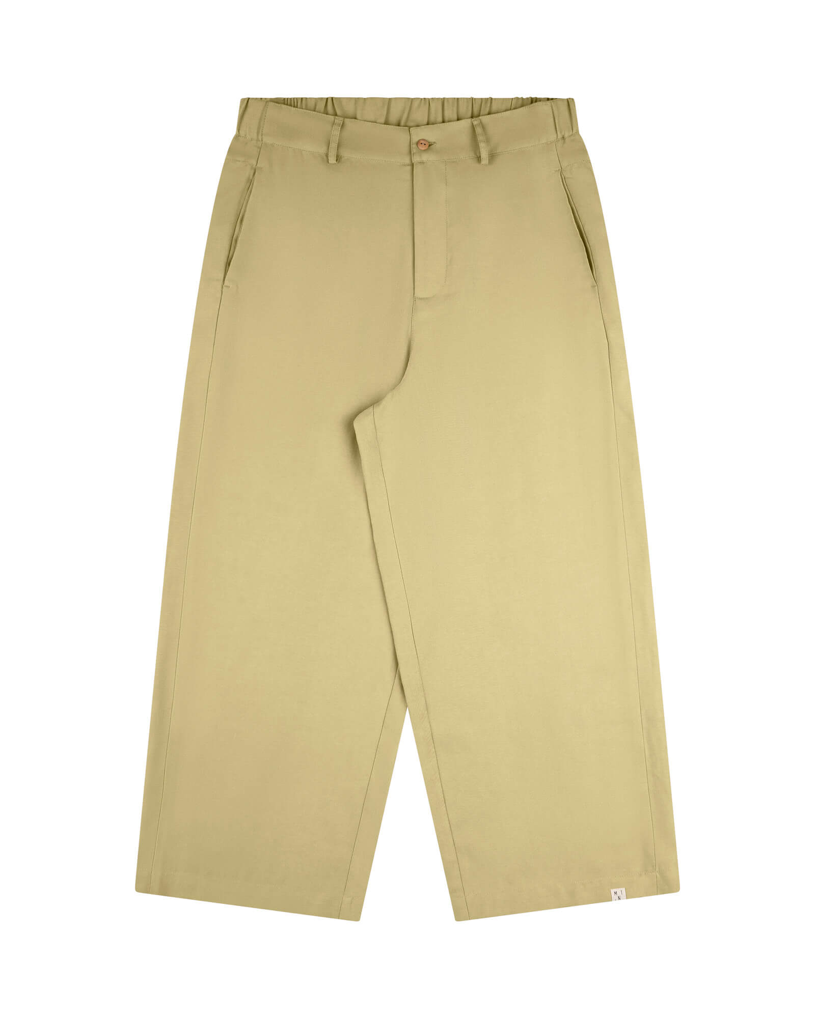 Green Tencel trousers from Matona