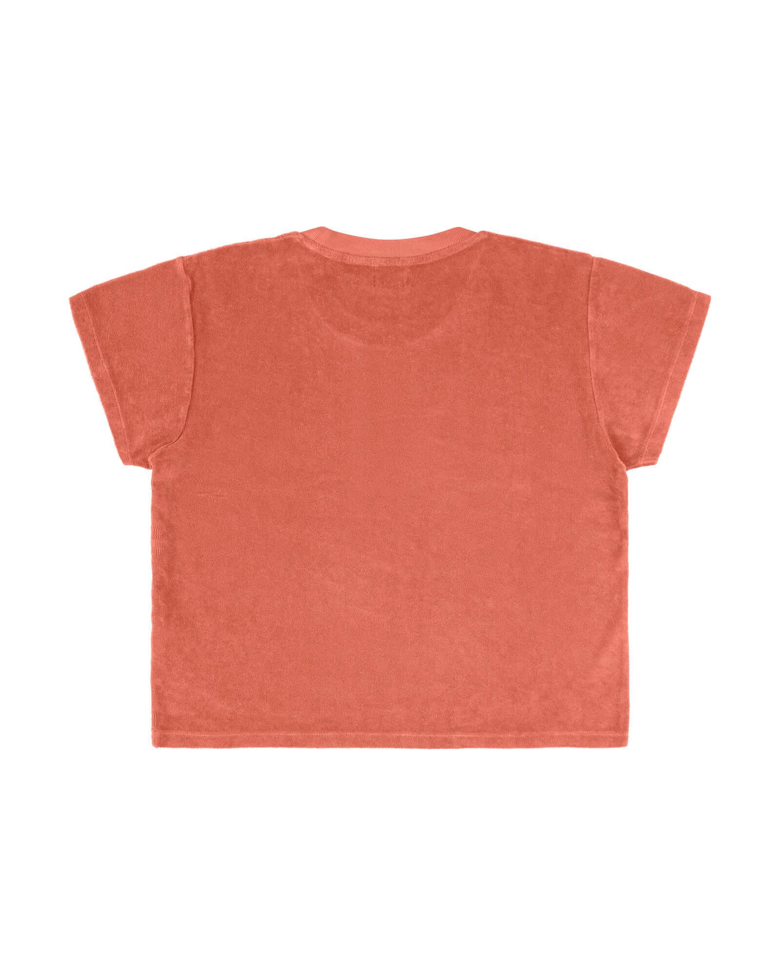 Brown-red T-shirt Terry made of organic cotton by Matona