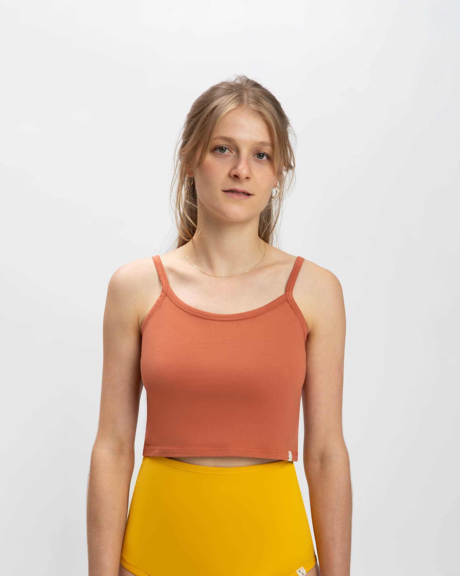 Orange top Savanna made of organic cotton by Matona