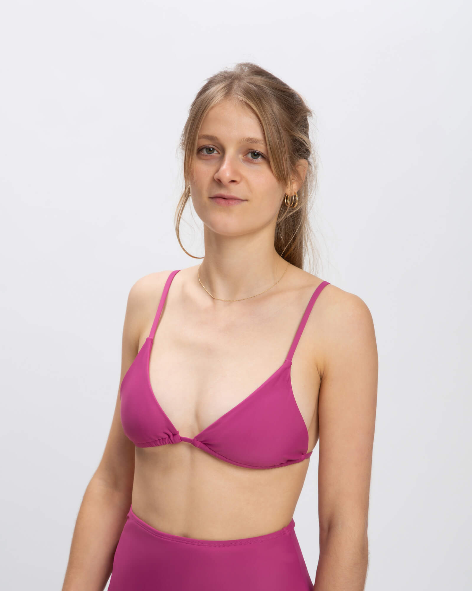 Purple nylon bikini by Matona