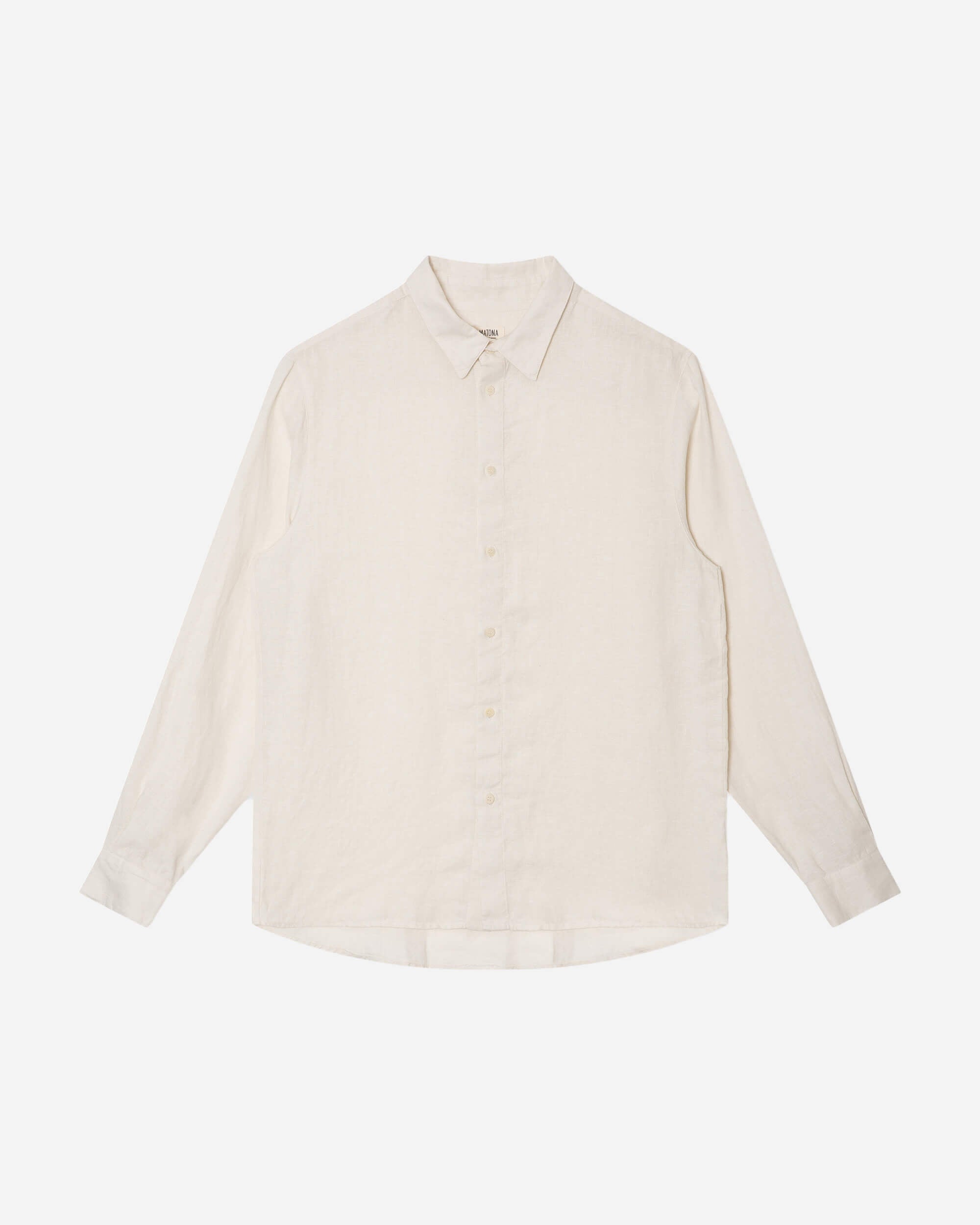 Chemise blanche 100% lin de Matona