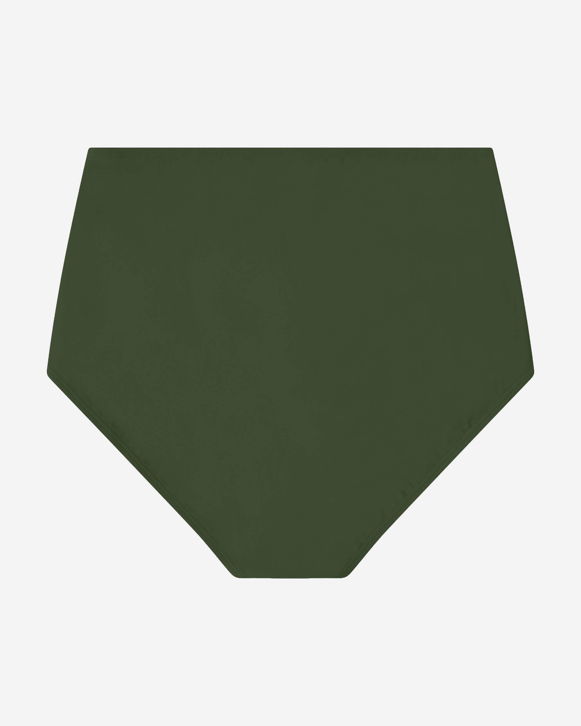 Bas de bikini vert foncé en Econyl durable de Matona