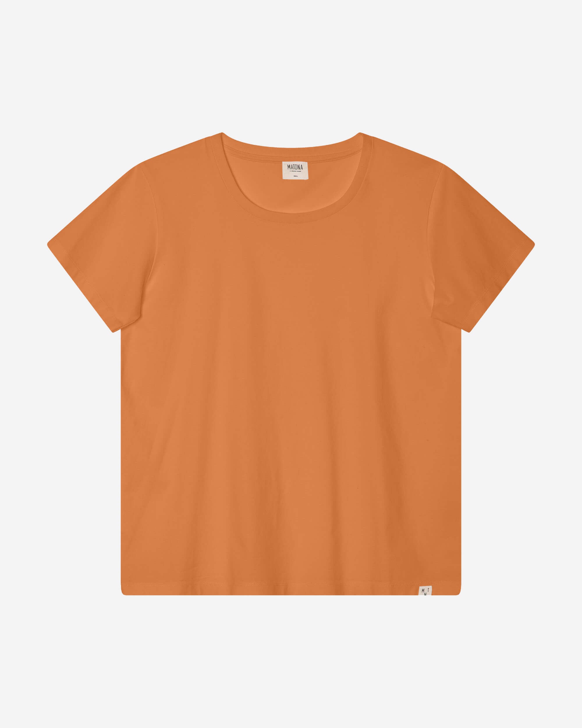 Oranges T-Shirt Core aus Bio-Baumwolle von Matona
