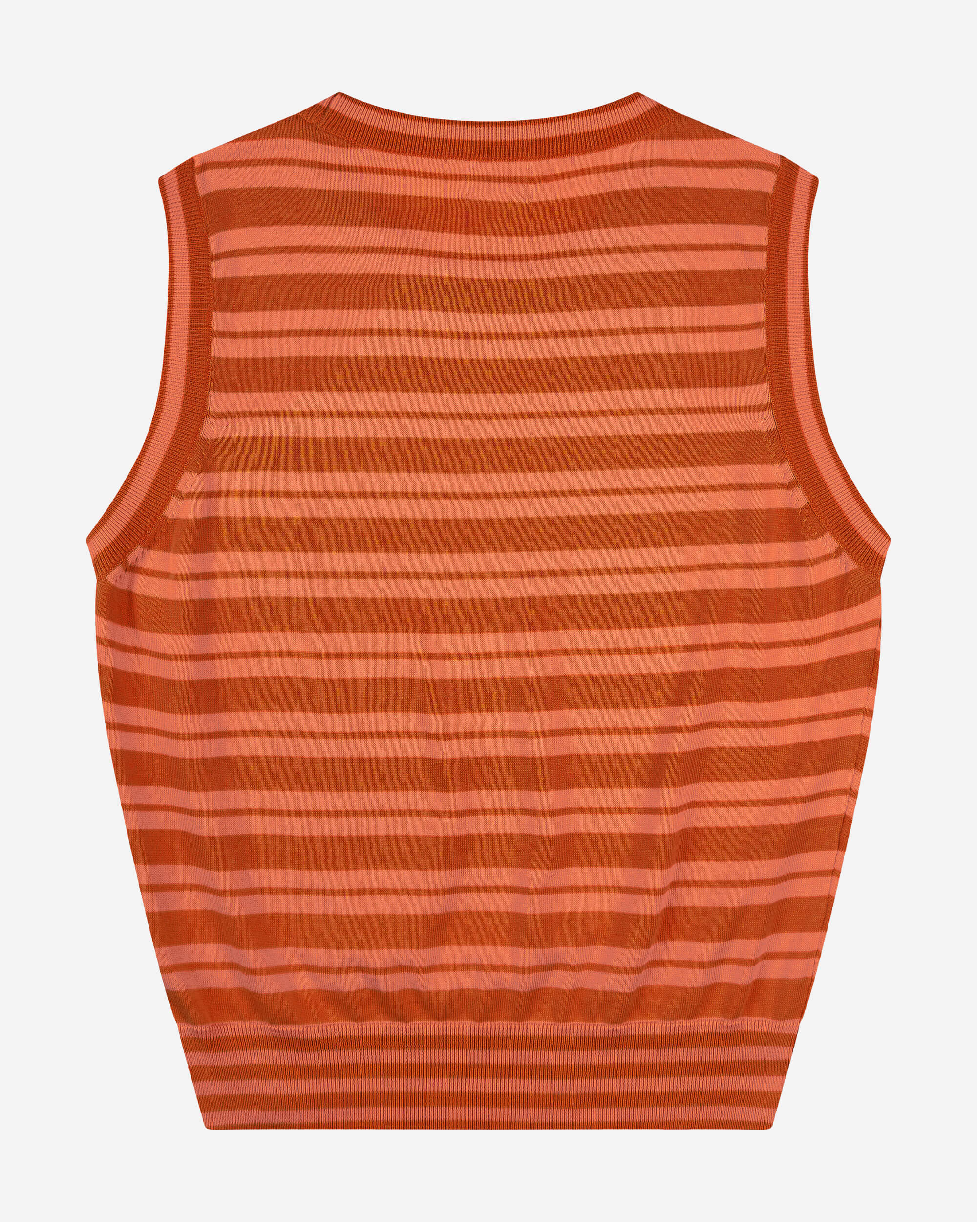 Rotes Gestreiftes Top aus Bio-Baumwolle von Matona