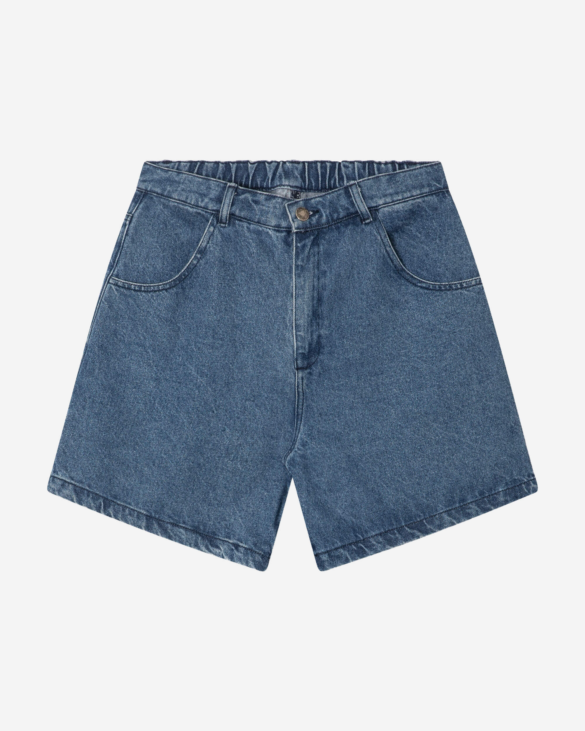 Blaue Shorts aus Bio-Baumwolle von Matona