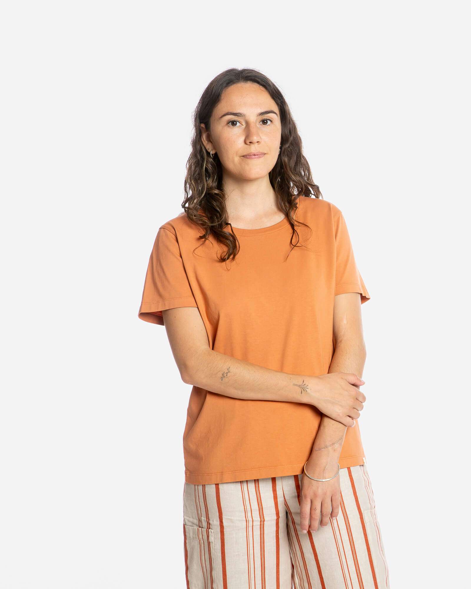 Oranges T-Shirt Core aus Bio-Baumwolle von Matona