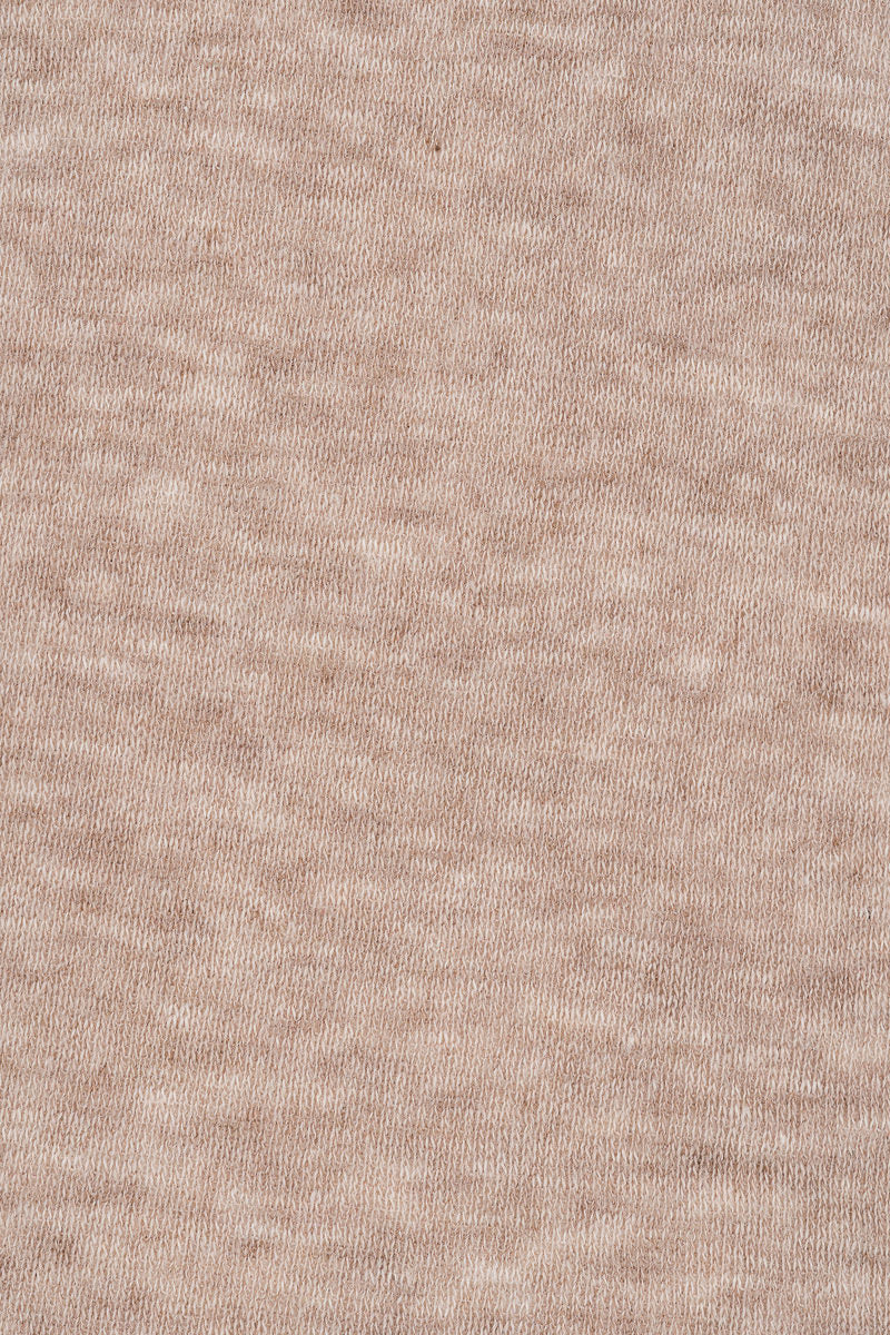 Beiges Langarmshirt mit Rollkragen aus 100% Bio-Baumwolle von Moya Kala