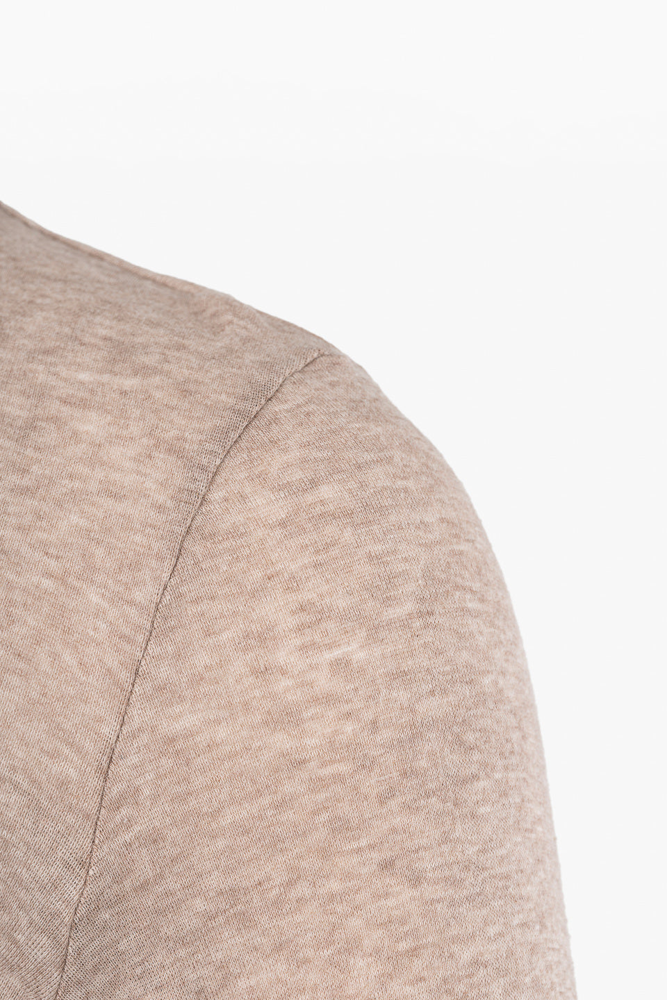 Beiges Langarmshirt aus 100% Bio-Baumwolle von Moya Kala