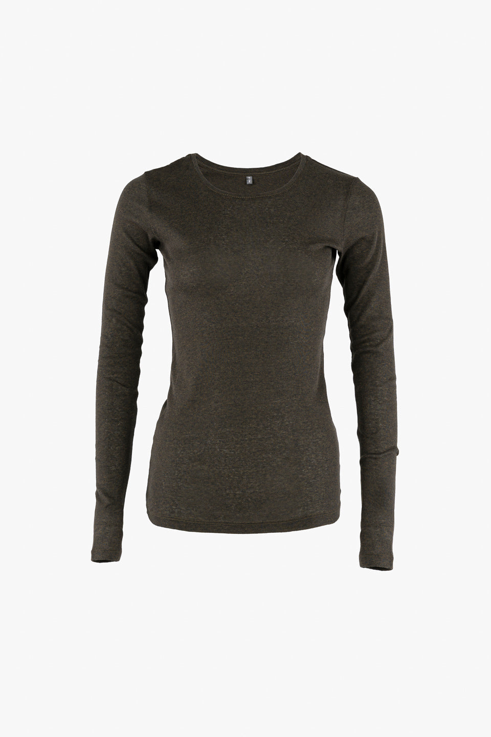 Grünes Langarmshirt aus 100% Bio-Baumwolle von Moya Kala