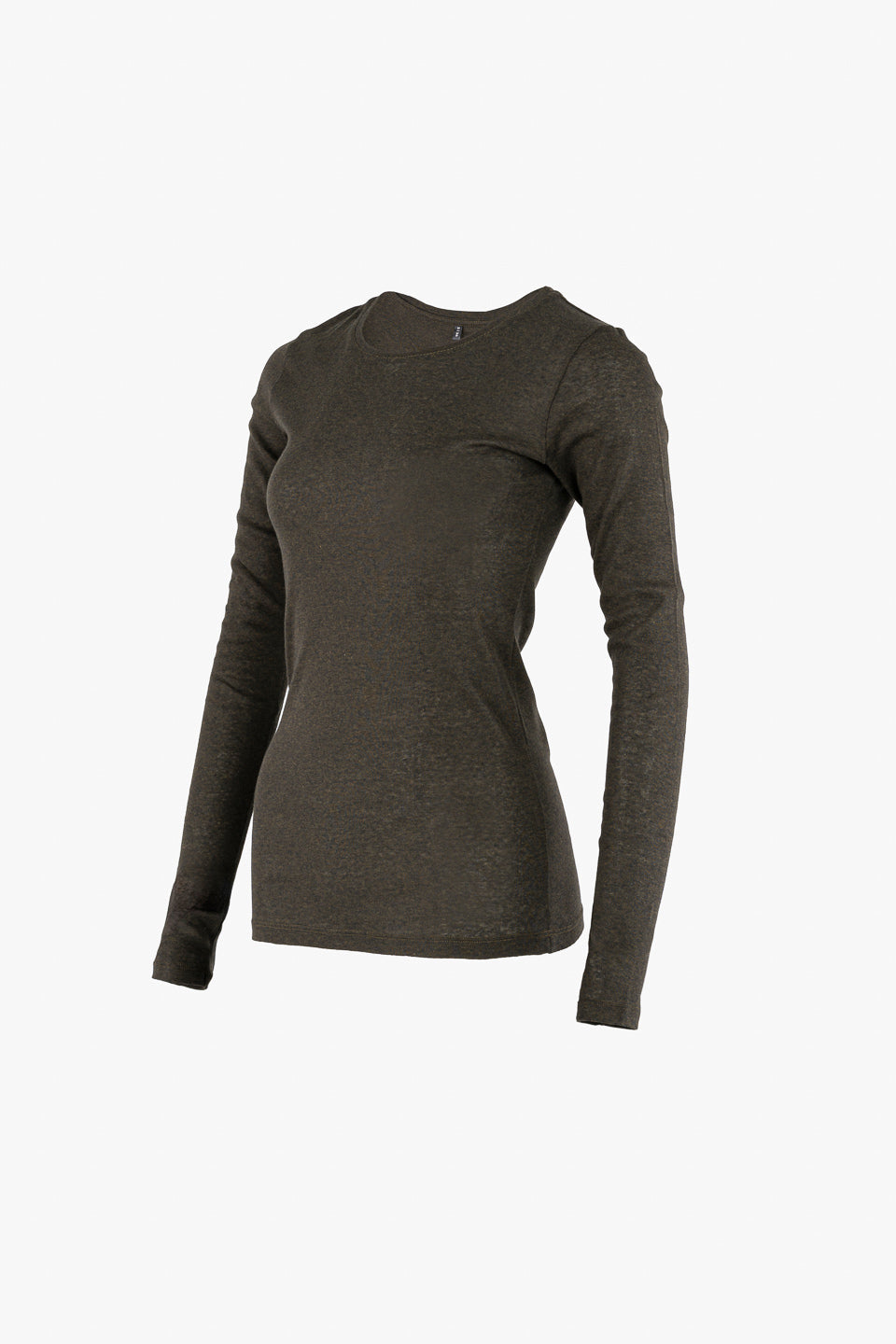 Grünes Langarmshirt aus 100% Bio-Baumwolle von Moya Kala