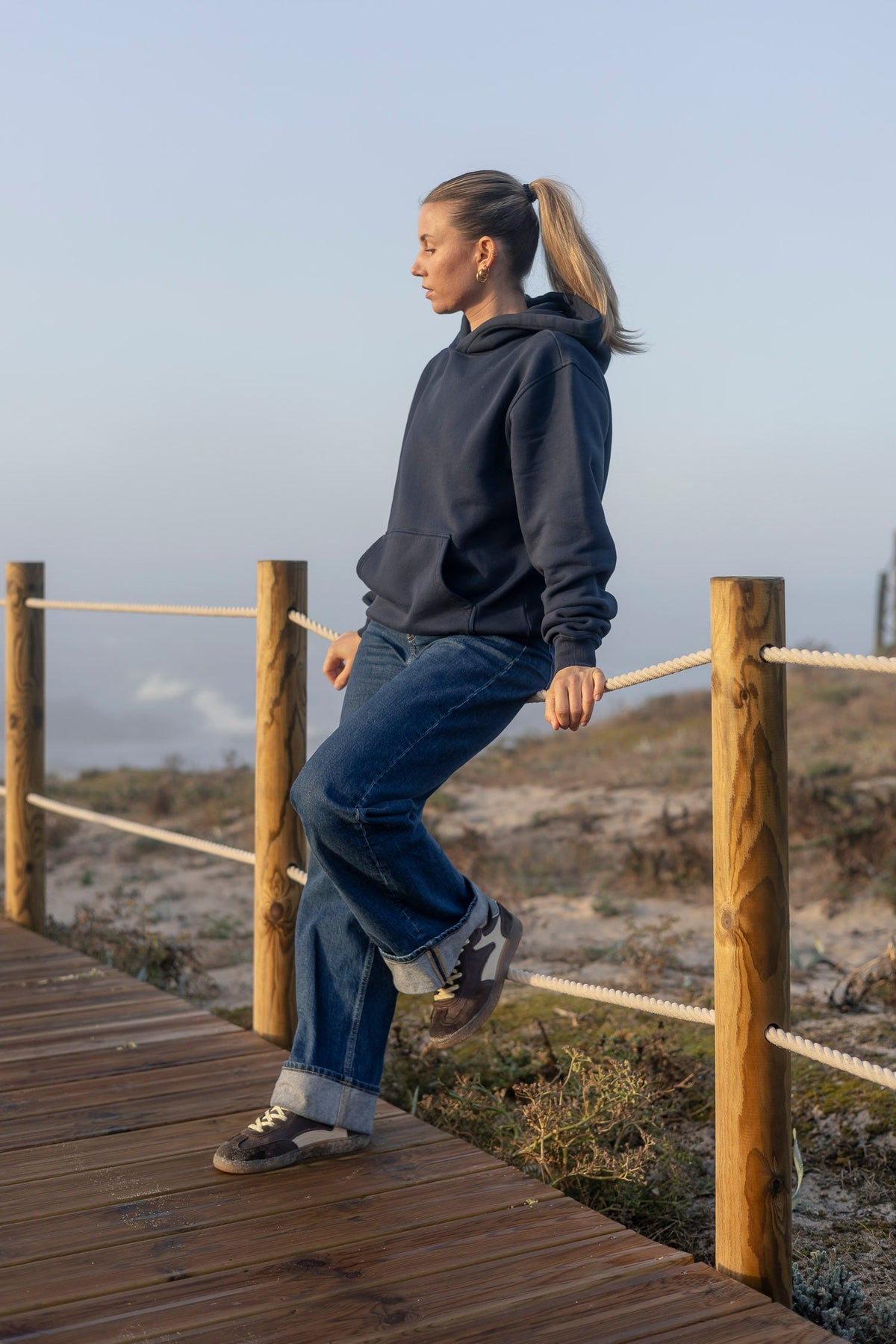 Oversized Hoodie aus 100% Bio-Baumwolle von DIRTS
