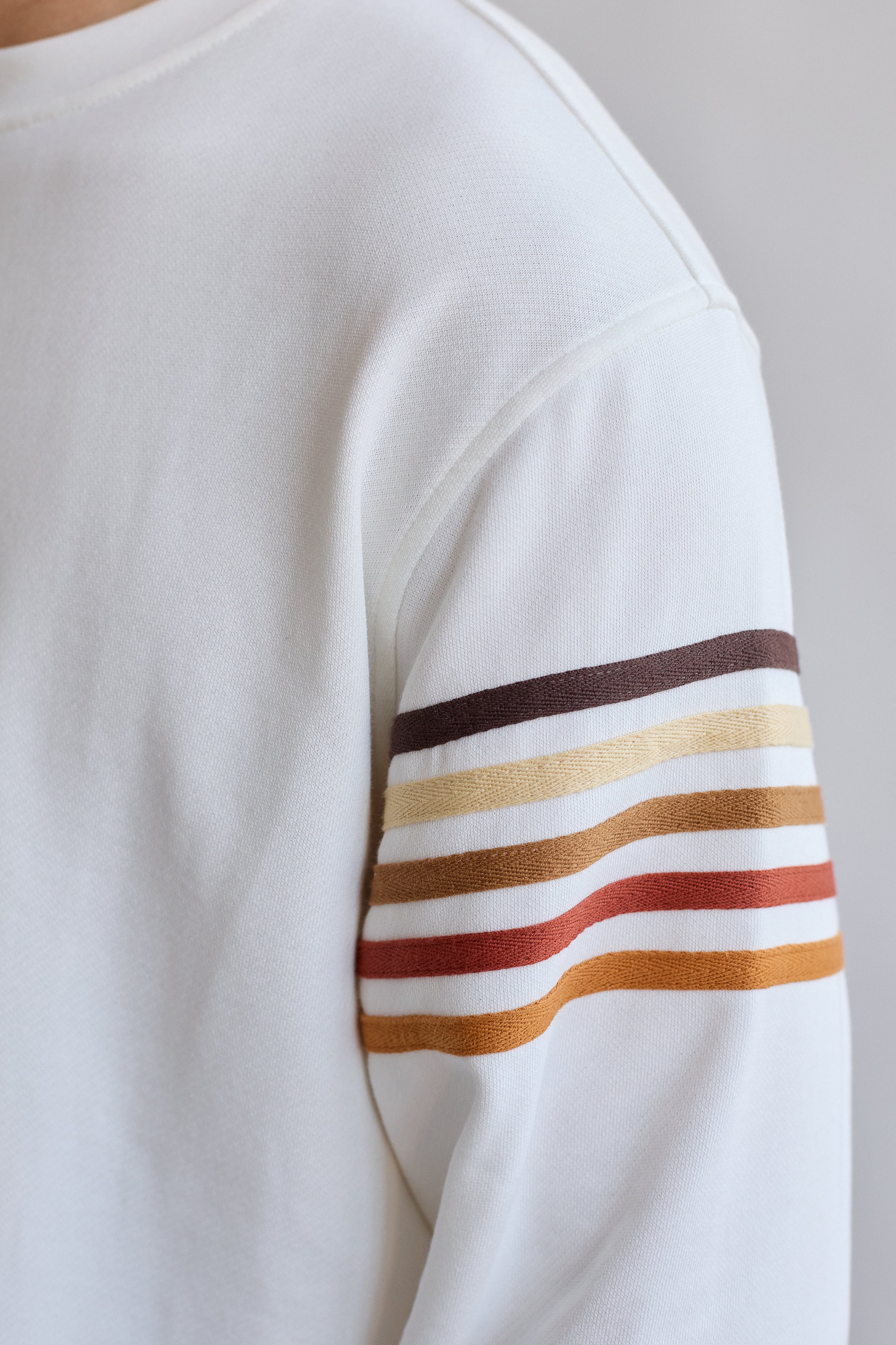 Sweater PARSEVAL in white made of organic cotton by TWOTHIRDS