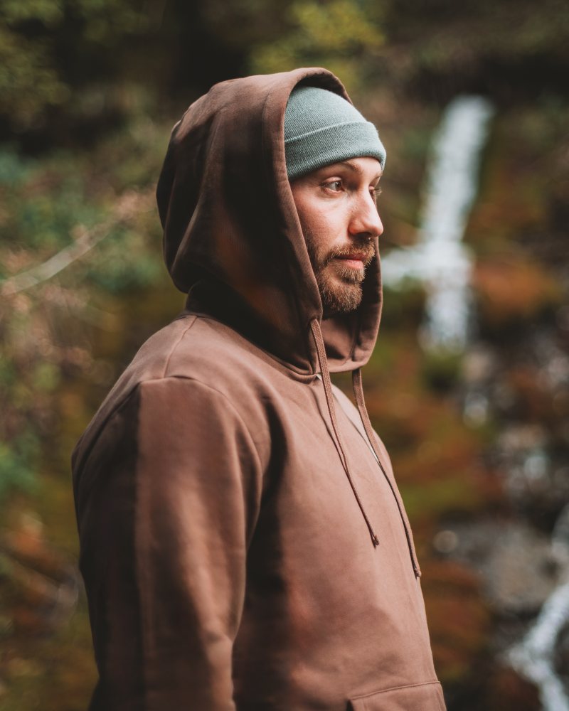 Brown Sweater Tree made from 100% organic cotton by Nikin