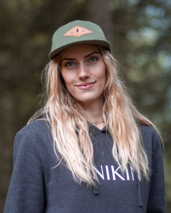 Green Cap Tree made of organic cotton by Nikin