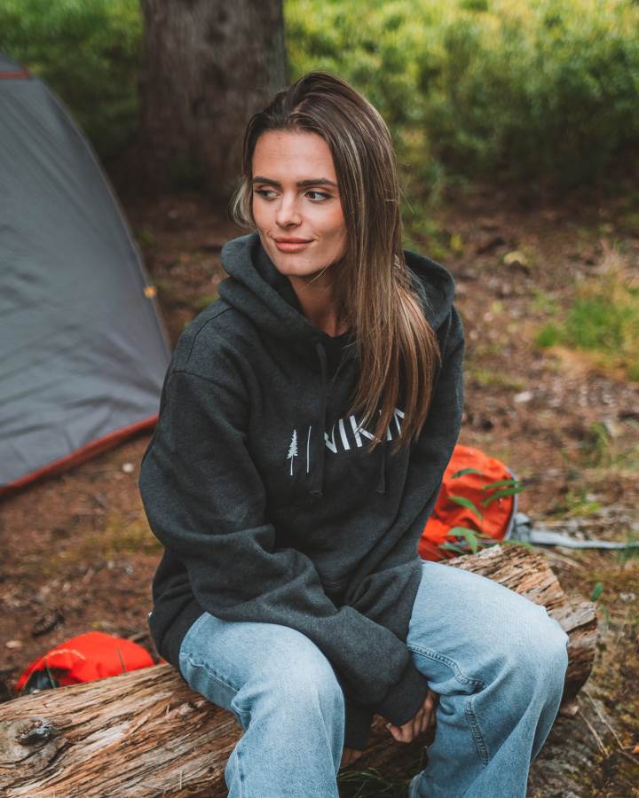 TreeHoodie NIKIN Black Mel - HOODIE - NIKIN
