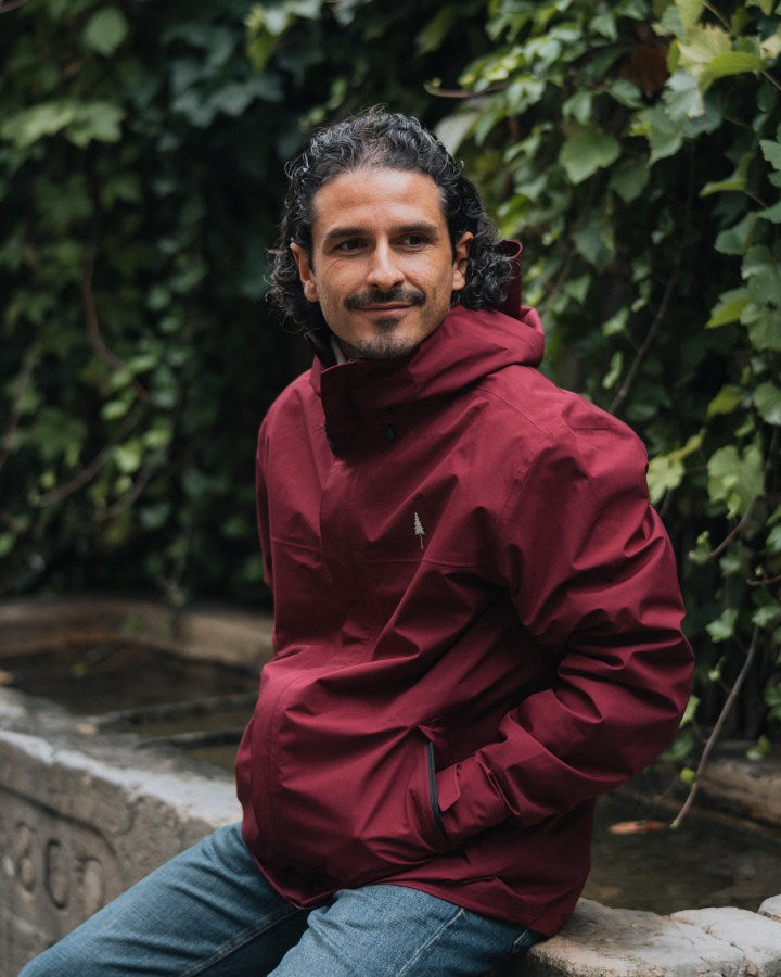 TreeJacket Rain Burgundy von Nikin