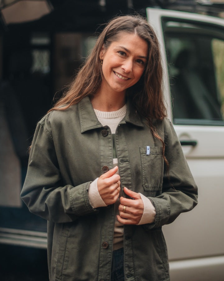 TreeJacket Workwear Relaxed Grape Leaf aus Bio Baumwolle von NIKIN