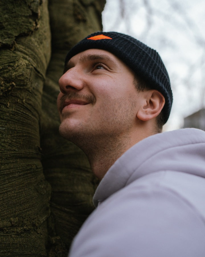 Dunkelblaue Mütze Treeanie Shorty Anniversary von Nikin