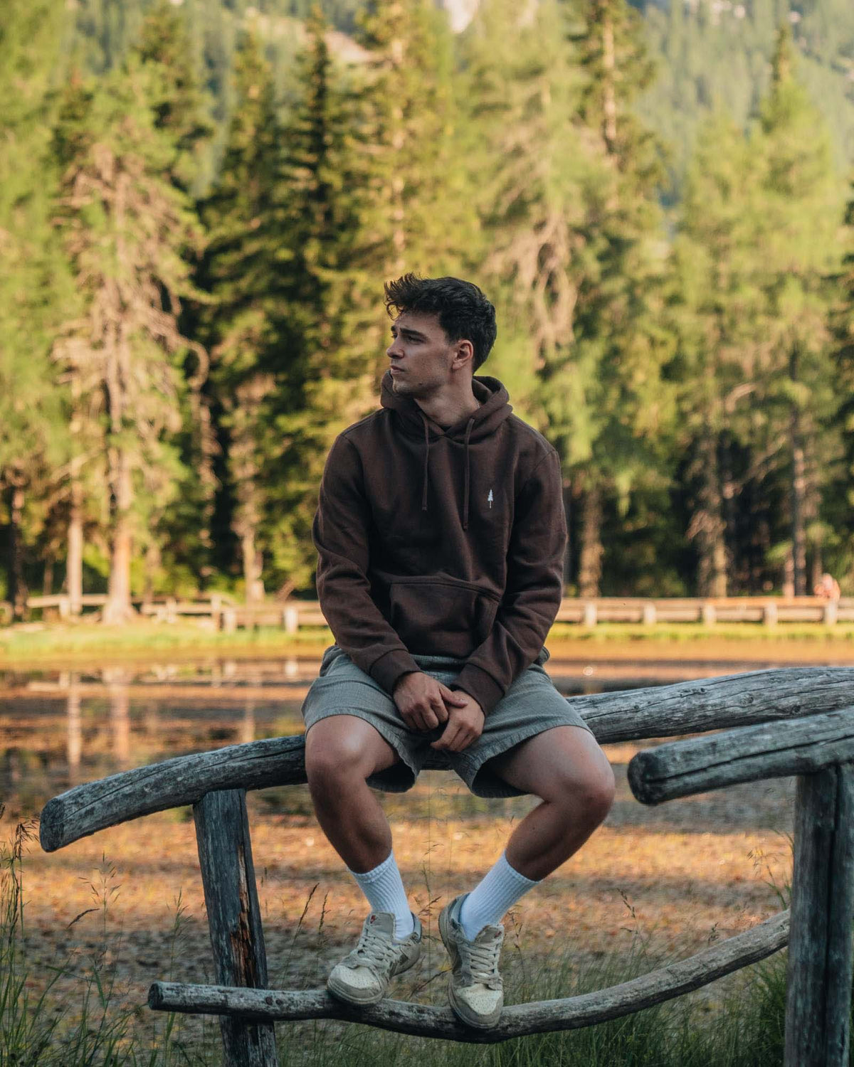Brauner Sweater Tree aus 100% Bio-Baumwolle von Nikin