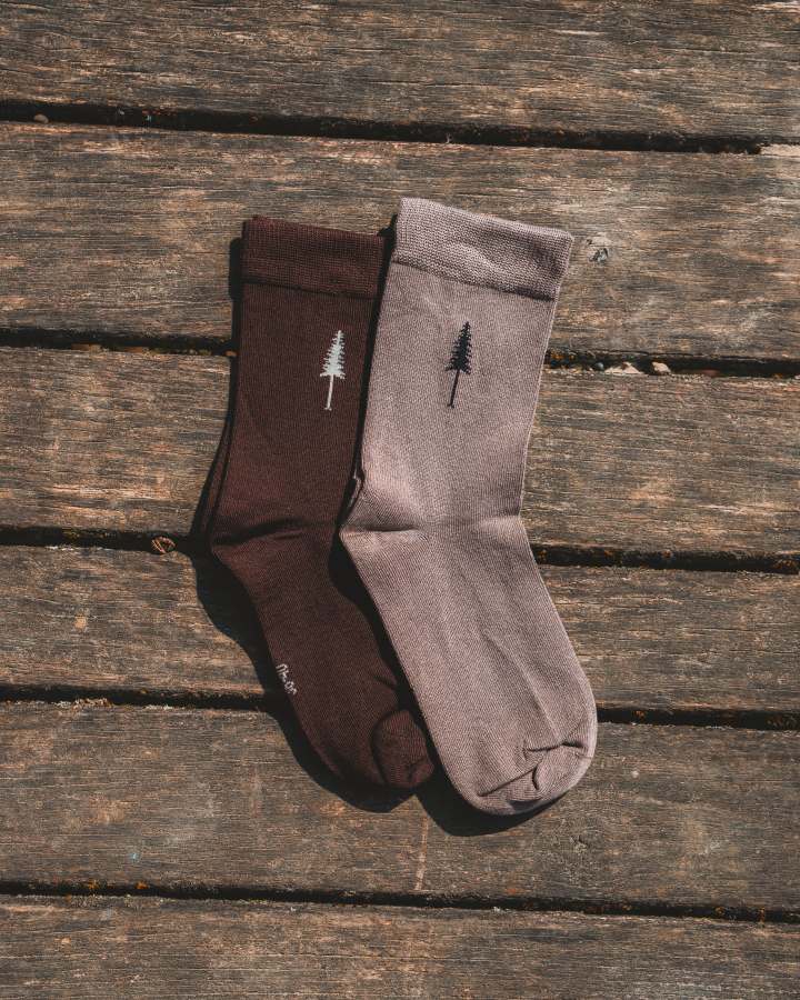 Socken-Set Tree Standard aus Tencel von Nikin