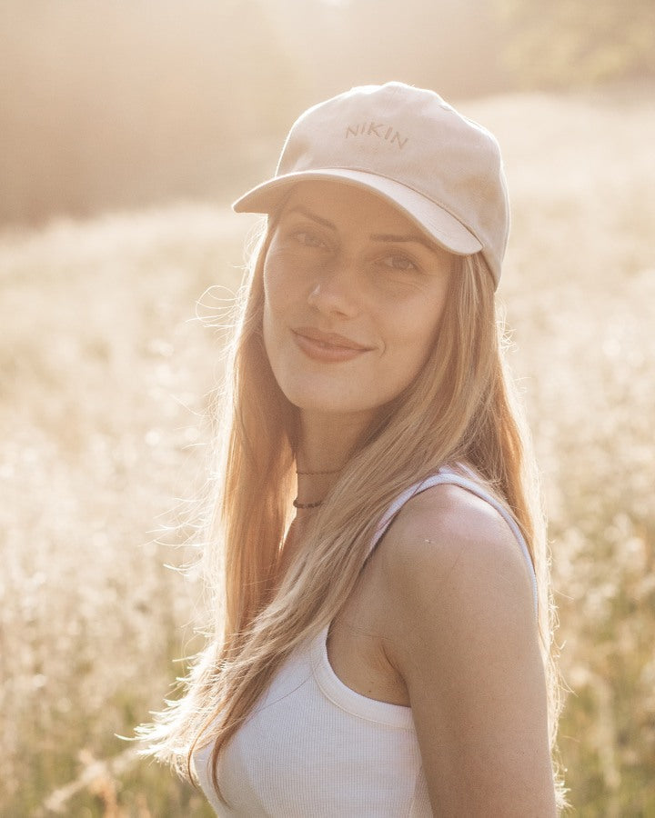Beiges Cap Tree Dad aus 100% Bio-Baumwolle von Nikin