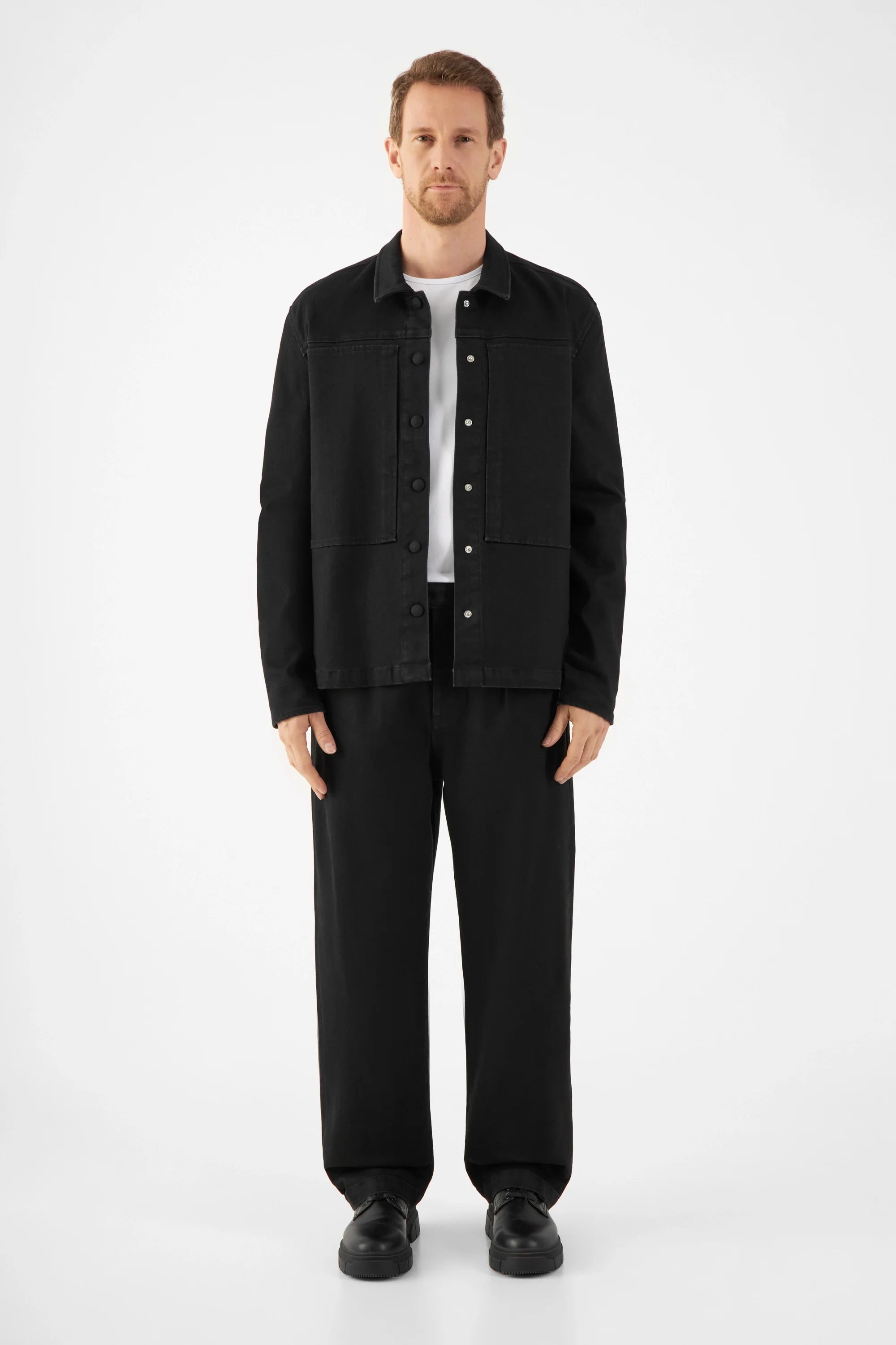 Schwarze Jacke Quiet aus Lyocell Tencel von Dawn Denim