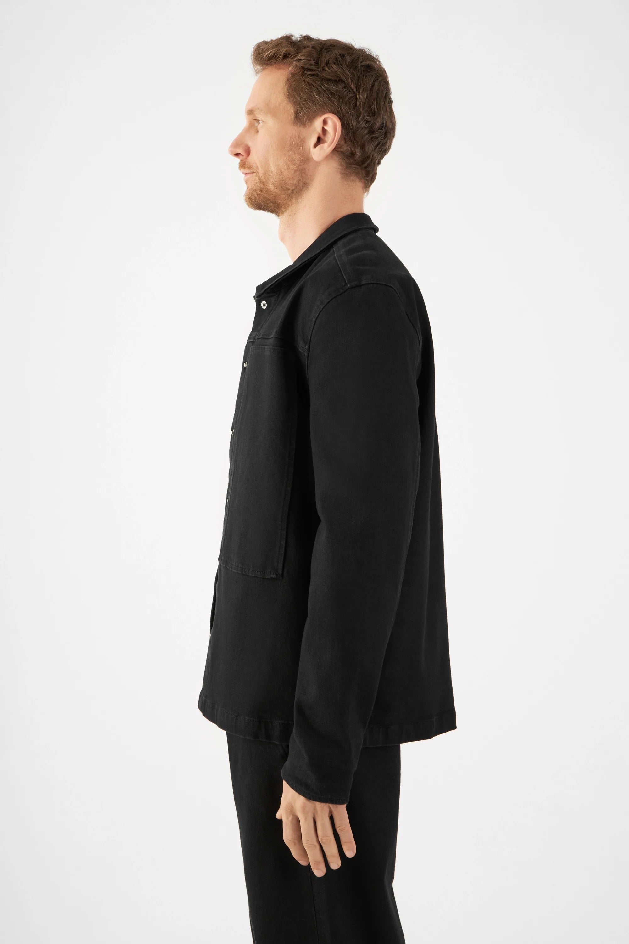Schwarze Jacke Quiet aus Lyocell Tencel von Dawn Denim