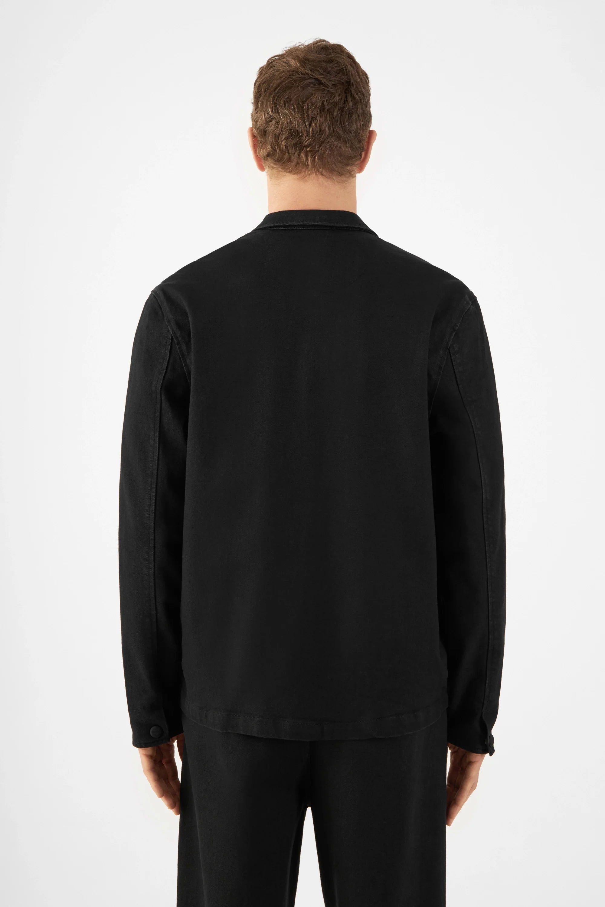 Schwarze Jacke Quiet aus Lyocell Tencel von Dawn Denim