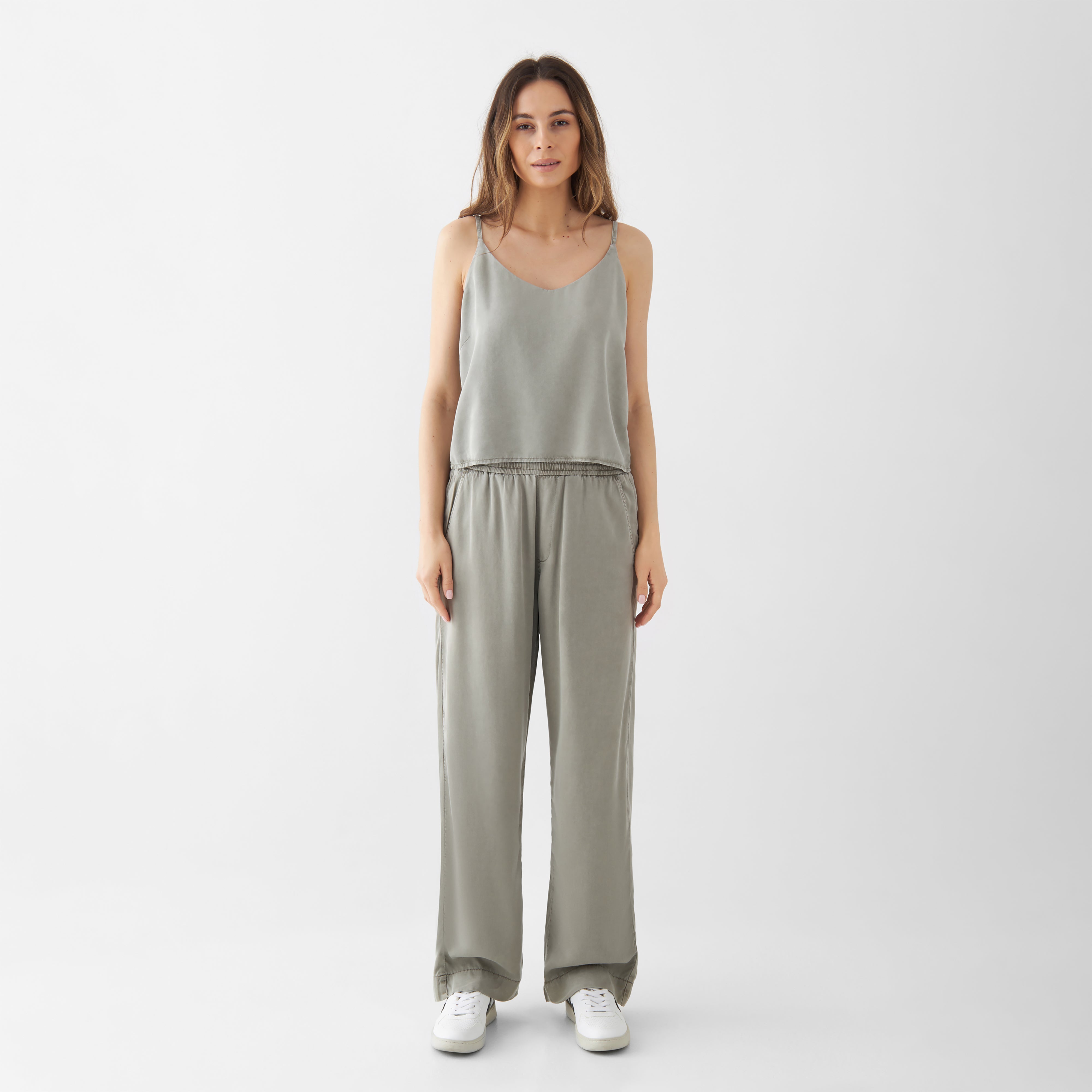 Beige Hose RAY Easy On aus 100% Tencel von Dawn Denim