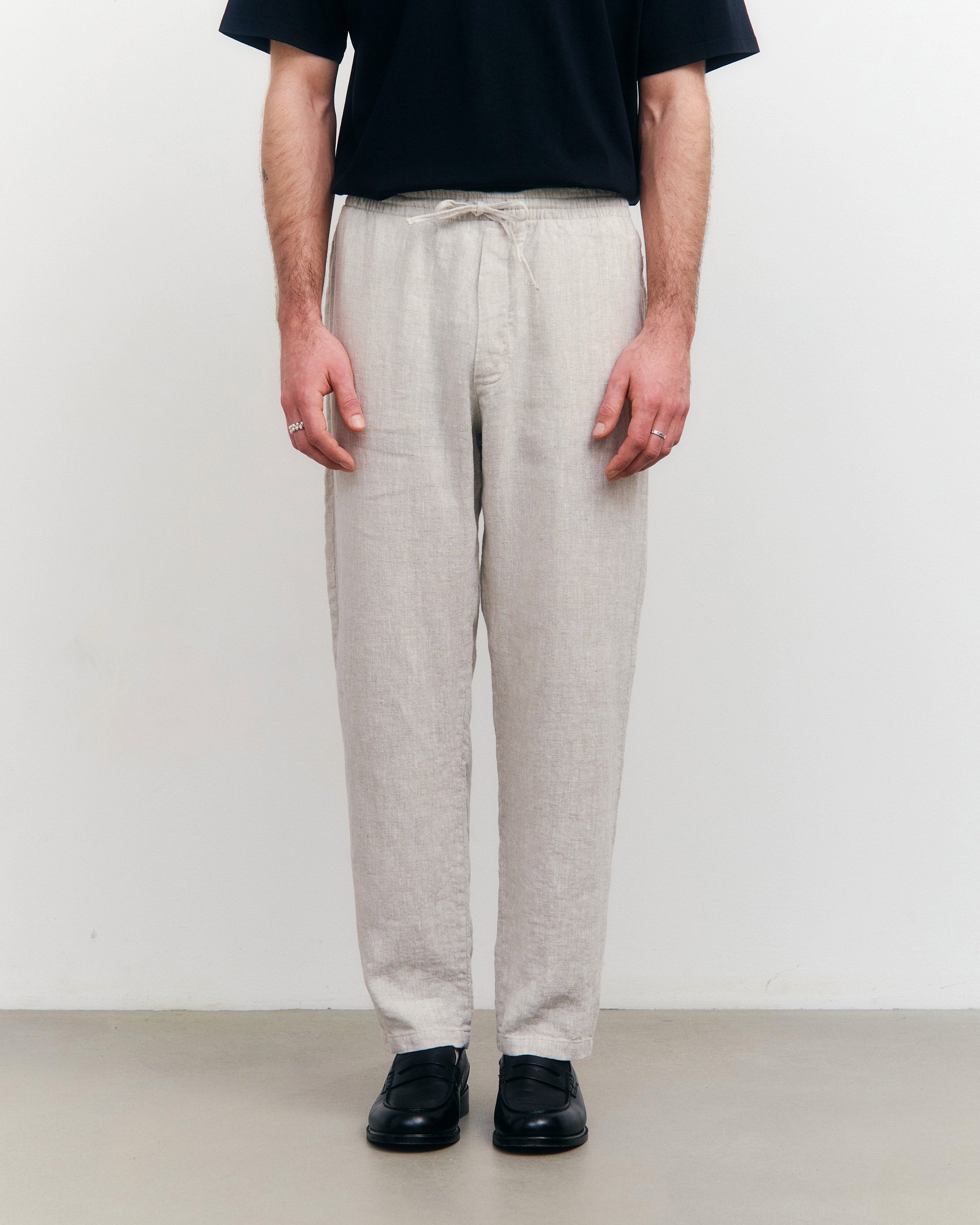 Linen Trousers - Natural