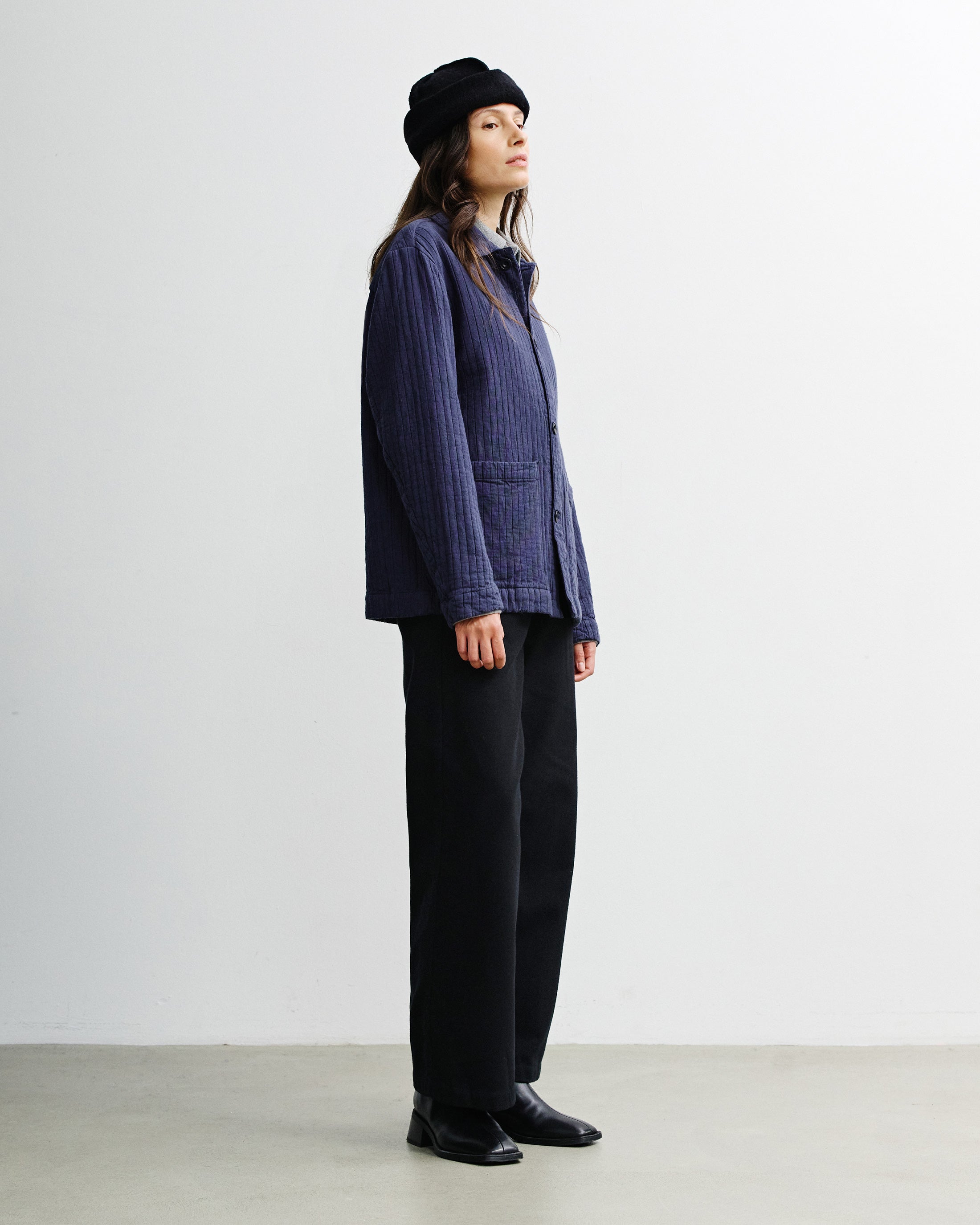 Blaue Jacke Workwear aus Bio-Baumwolle von Rotholz