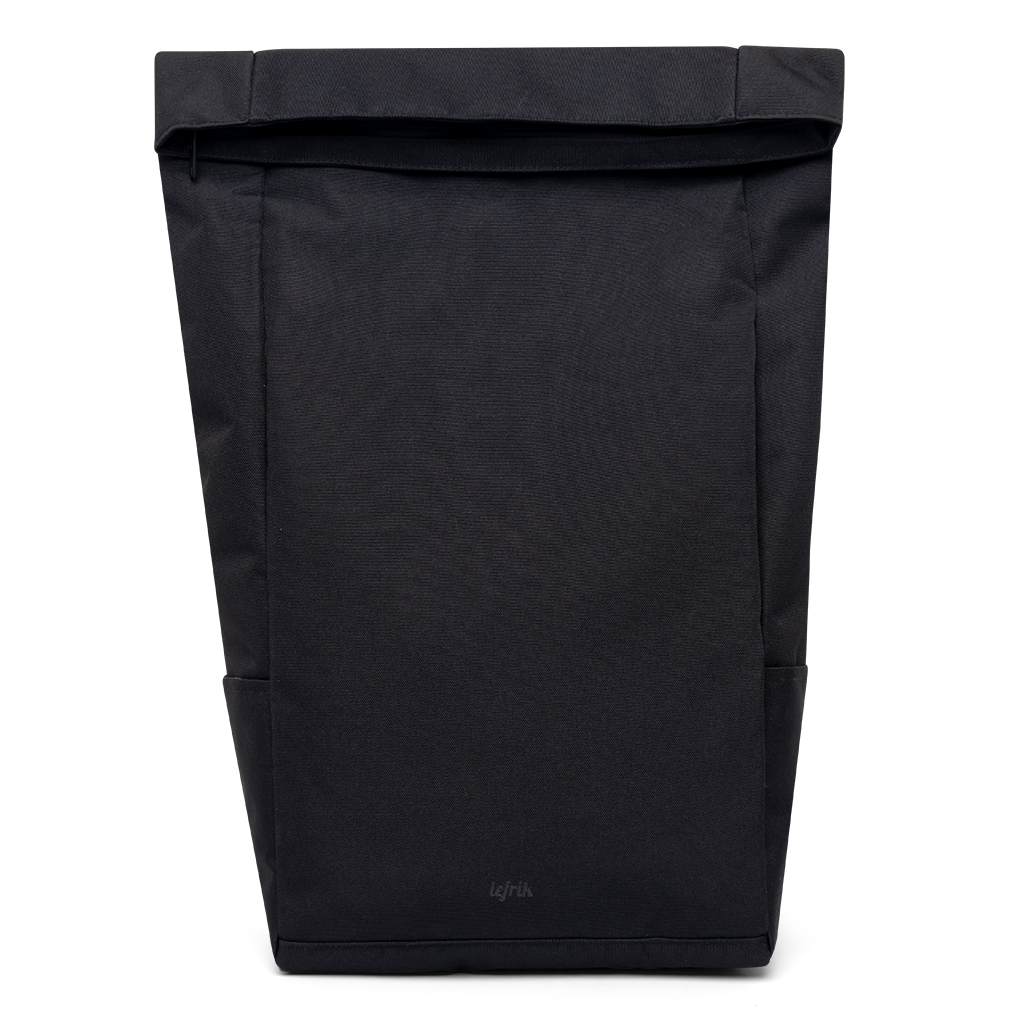 Schwarzer Rucksack Roll 19l von Lefrik