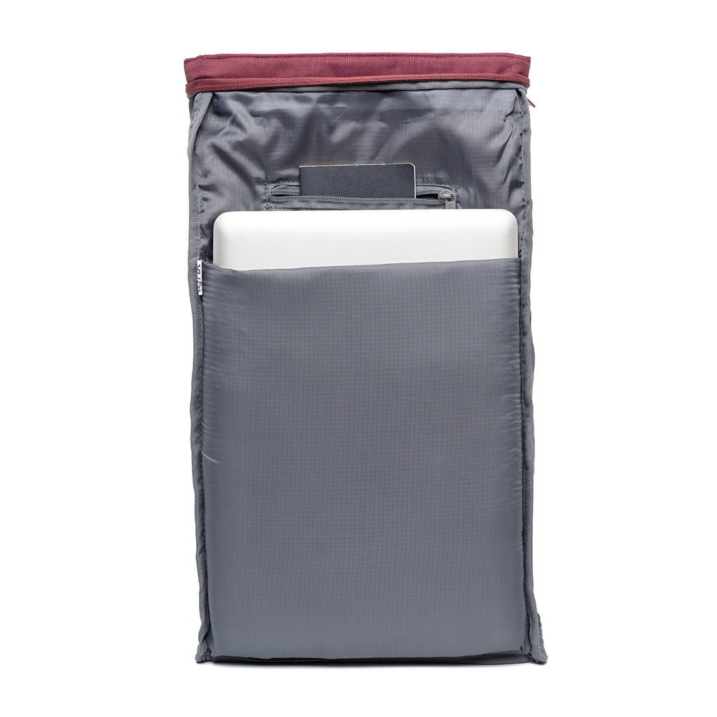 Roter Roll Mini aus recyceltem PET von Lefrik