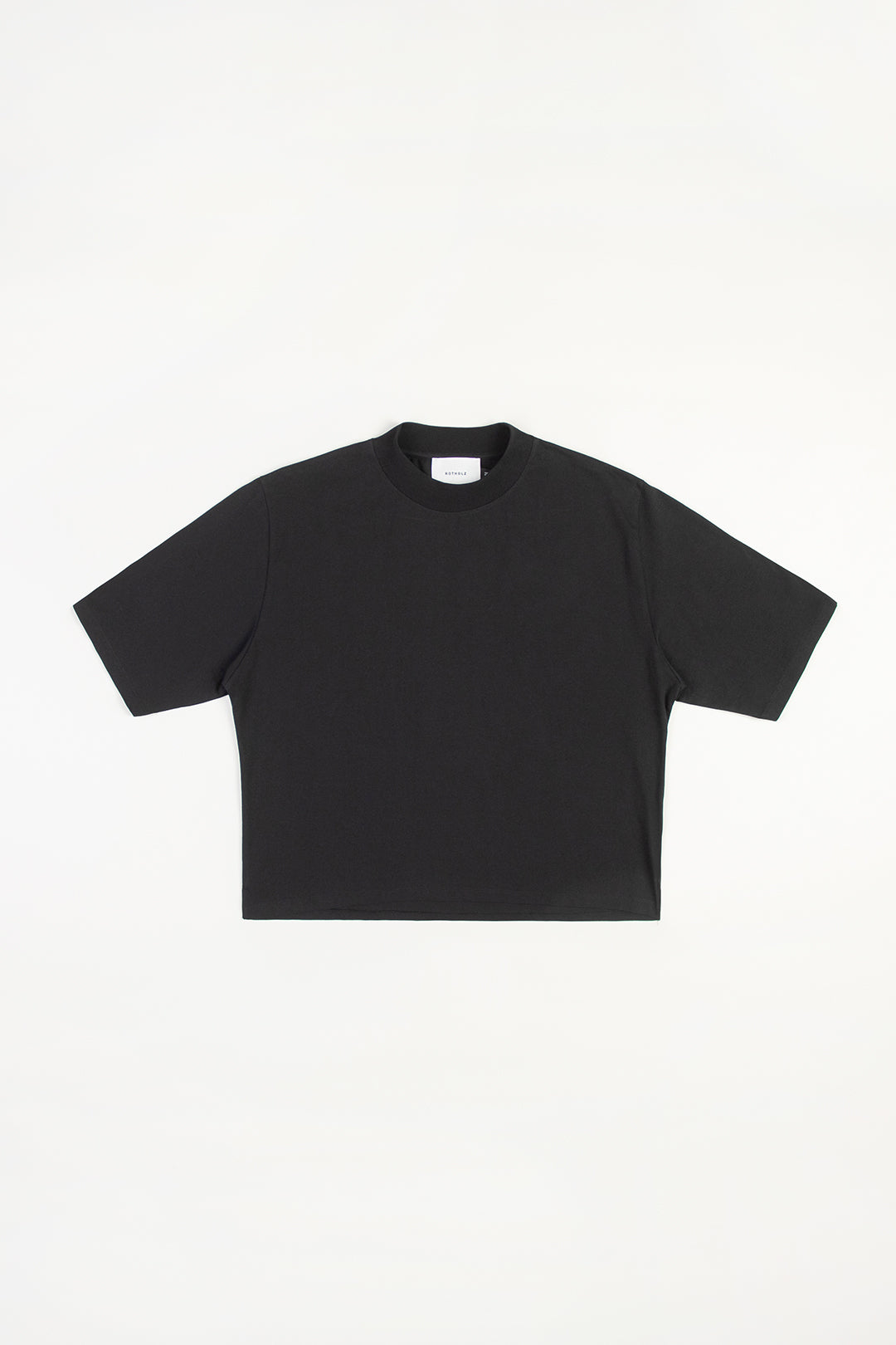 Schwarzes T-Shirt aus 100%Bio-Baumwolle von Rotholz