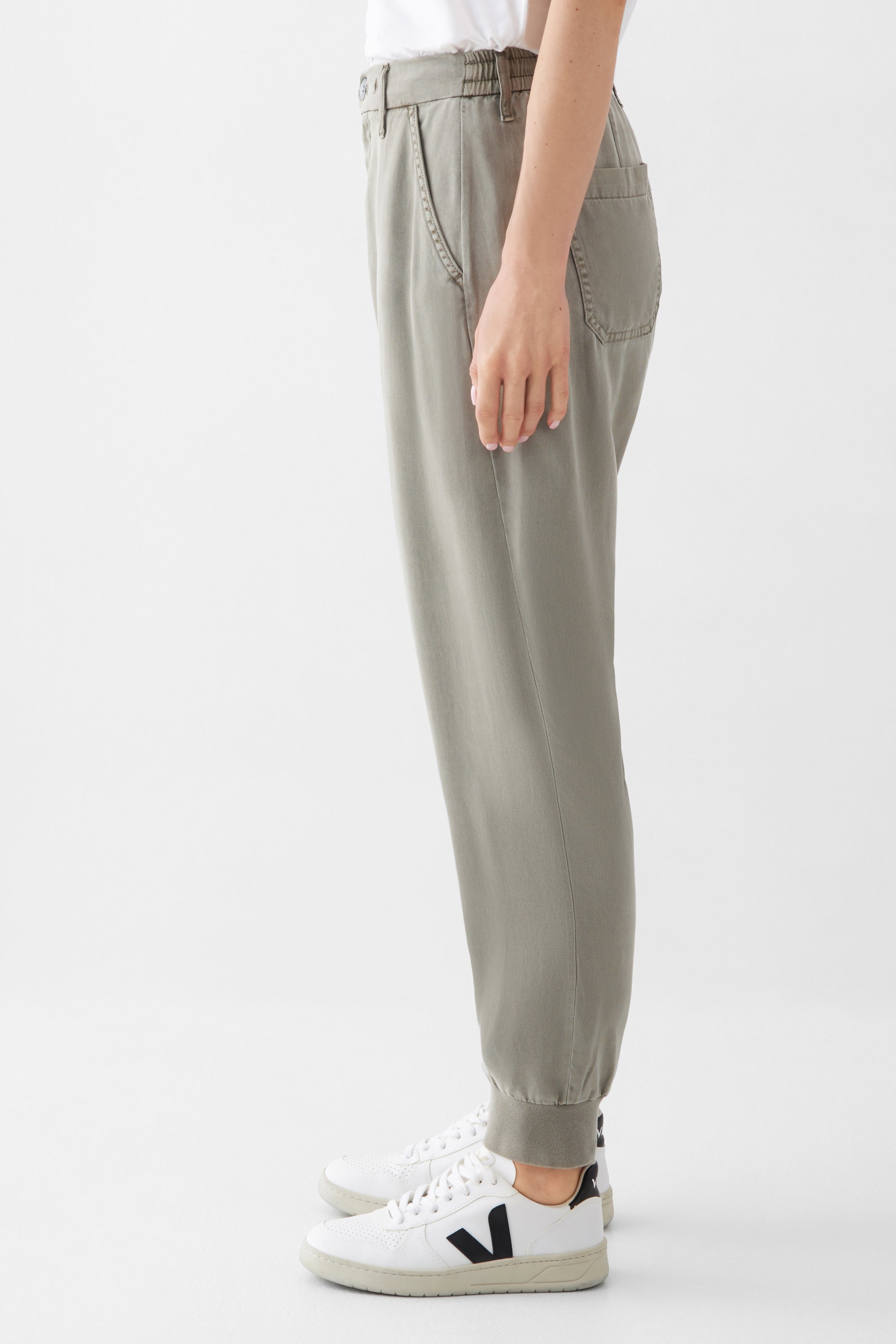 Beige Hose SUNSHINE aus 100% Tencel von Dawn Denim