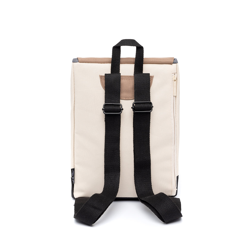 Sac à dos Scout Mini beige en PET recyclé de Lefrik