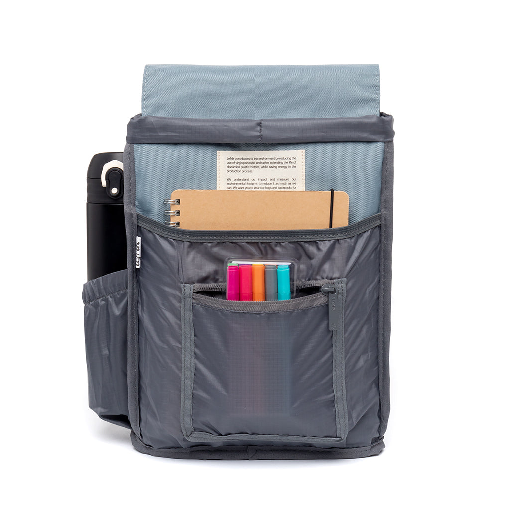 Grauer Rucksack Scout Mini 8l von Lefrik