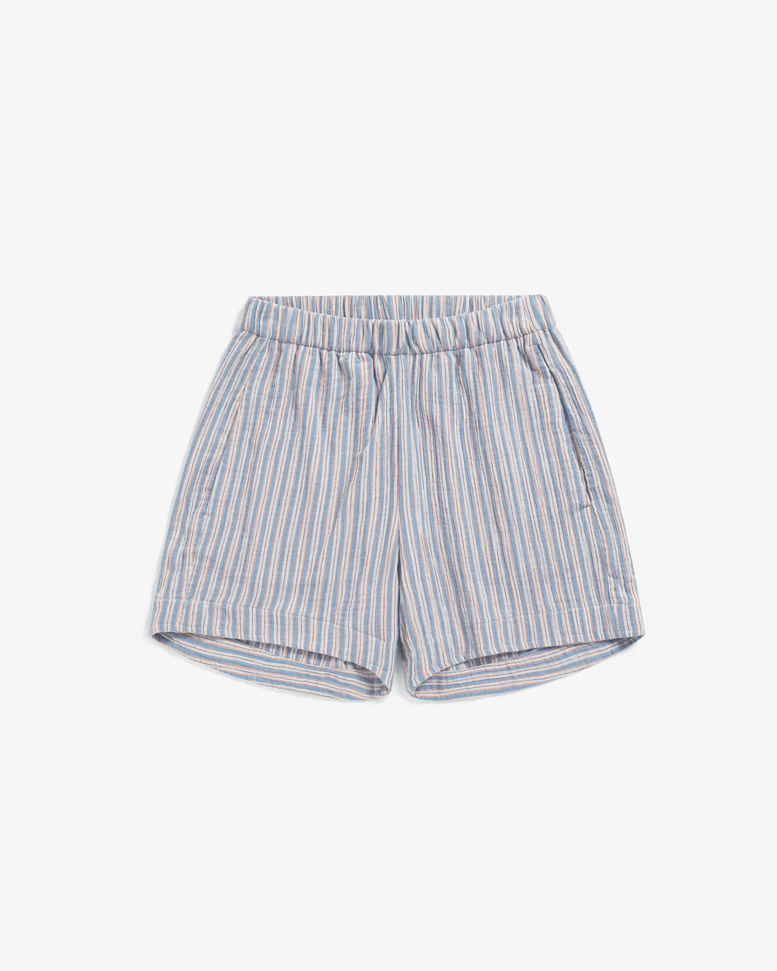 Gestreifte kurze Hose aus 100% Bio-Baumwolle von Rotholz