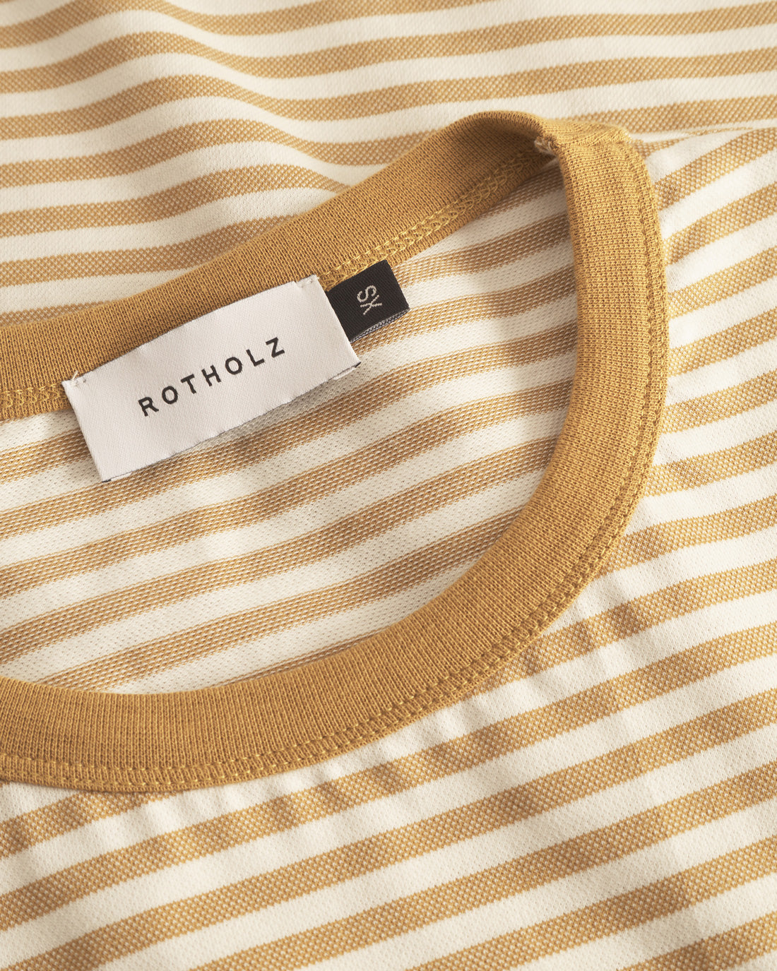 Gestreiftes T-Shirt aus 100% Bio-Baumwolle von Rotholz